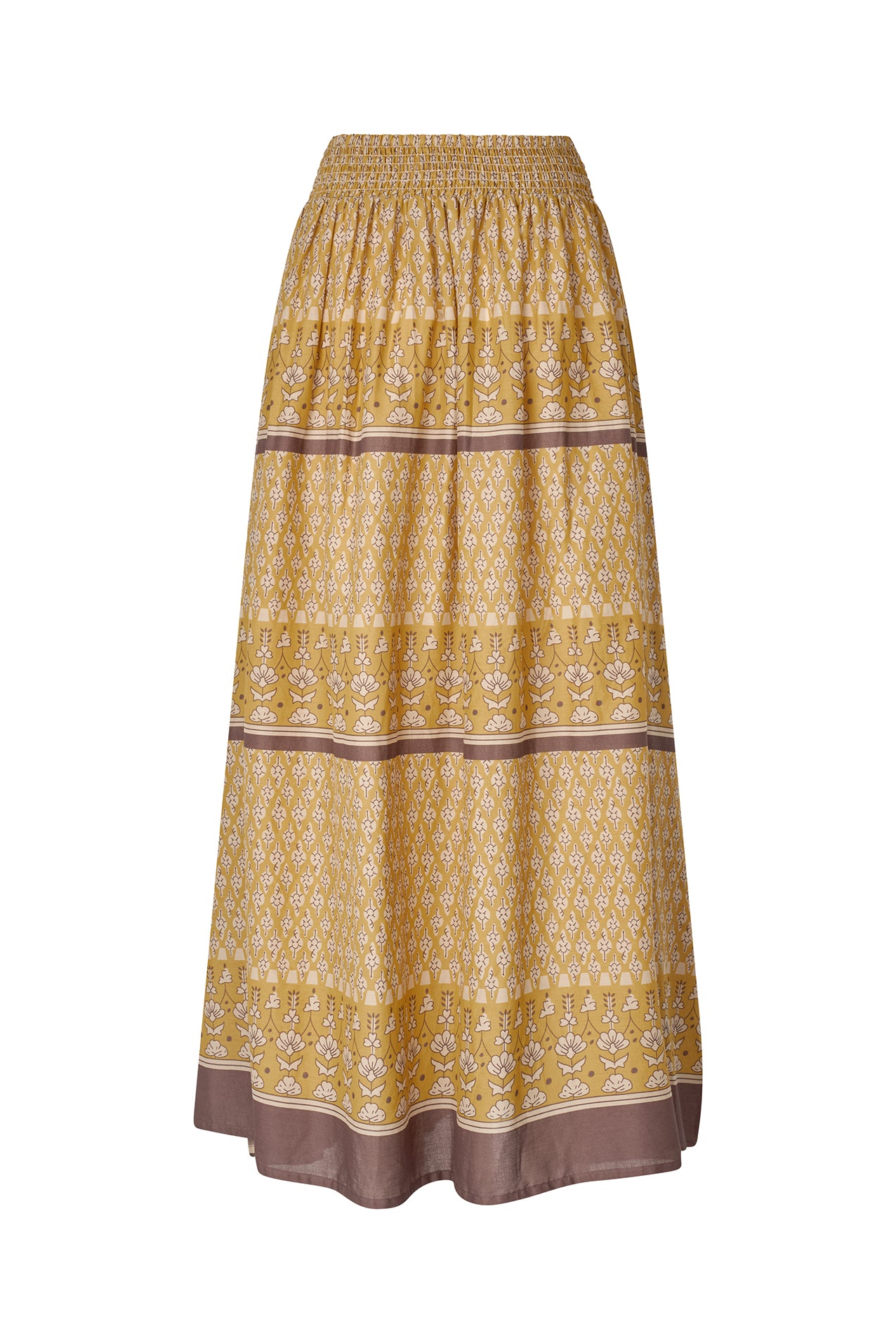 DiamondLL Maxi Skirt - Mustard