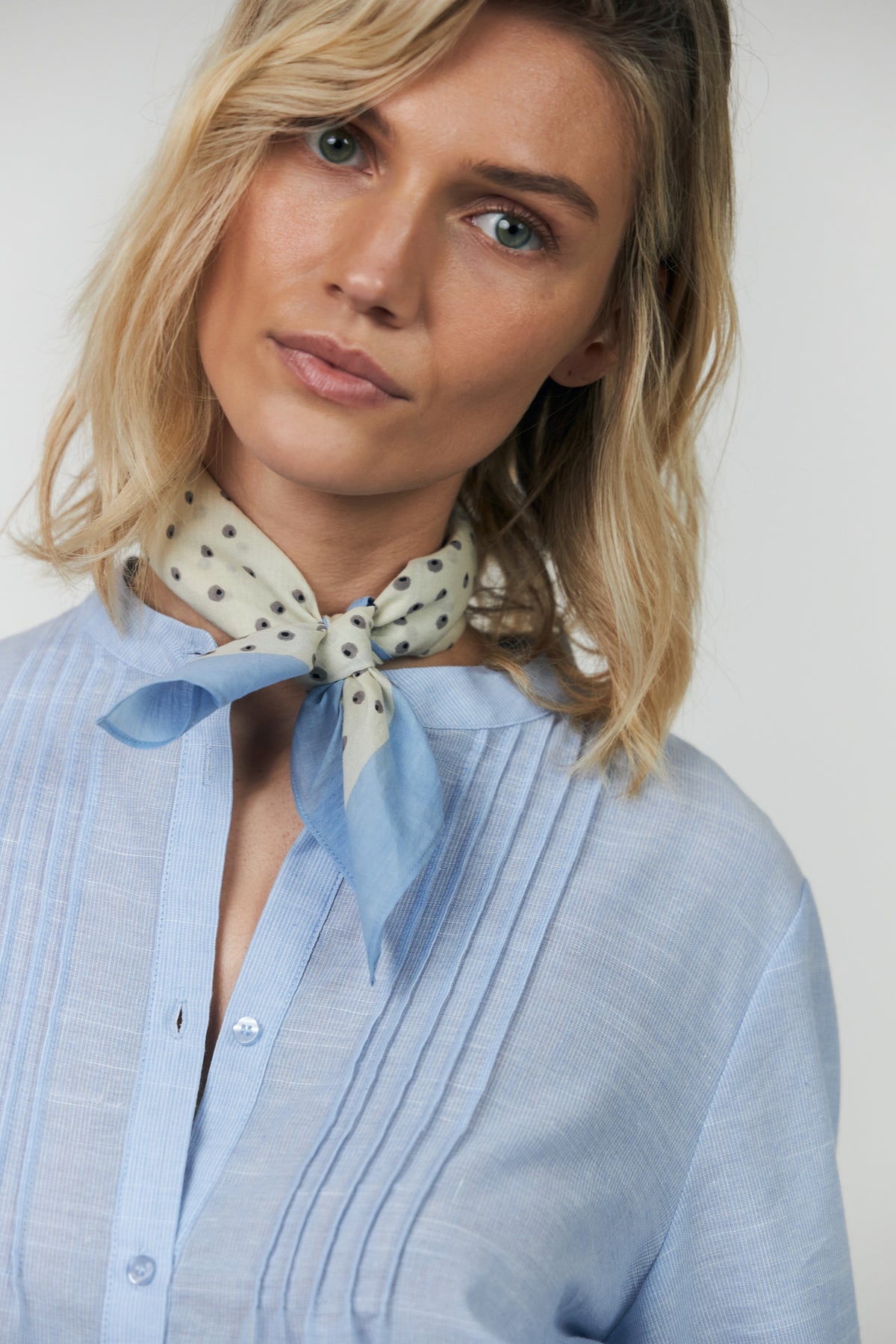 Lollys Laundry DotLL Scarf Scarf 22 22 Light Blue