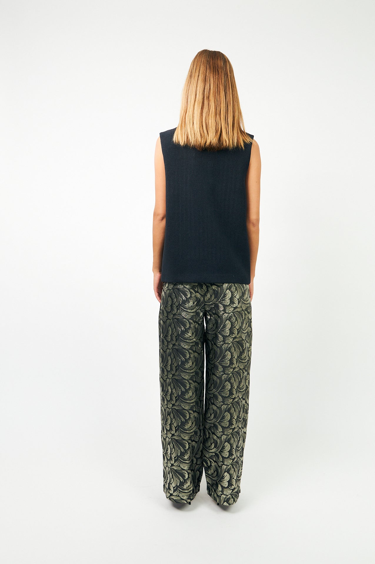 Lollys Laundry Edel Vest Vest 27 Dark Navy