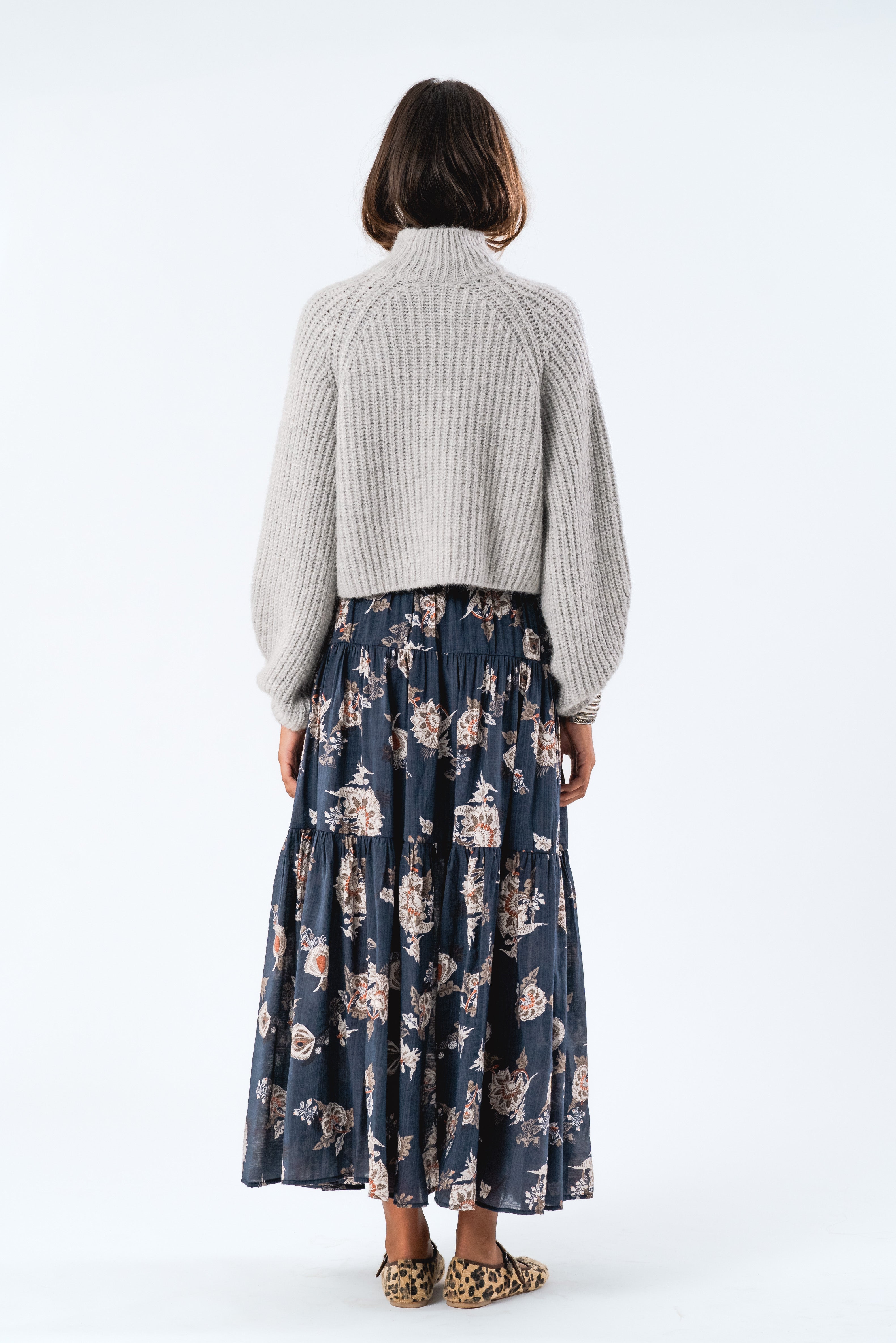 ElioLL Knit Jumper LS - Light Grey Melange