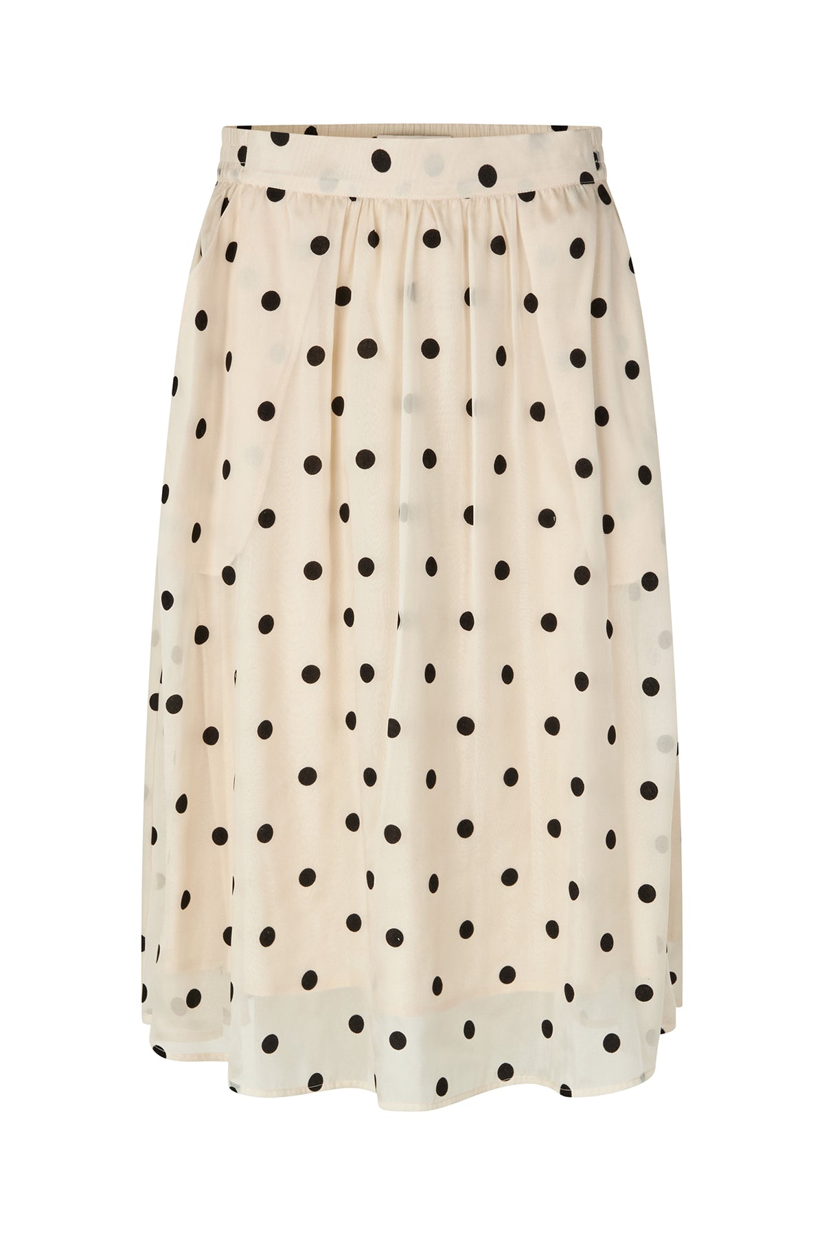 EllaLL Midi Skirt - Creme