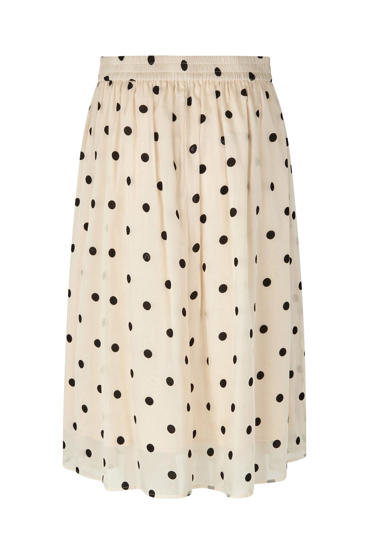 EllaLL Midi Skirt - Creme