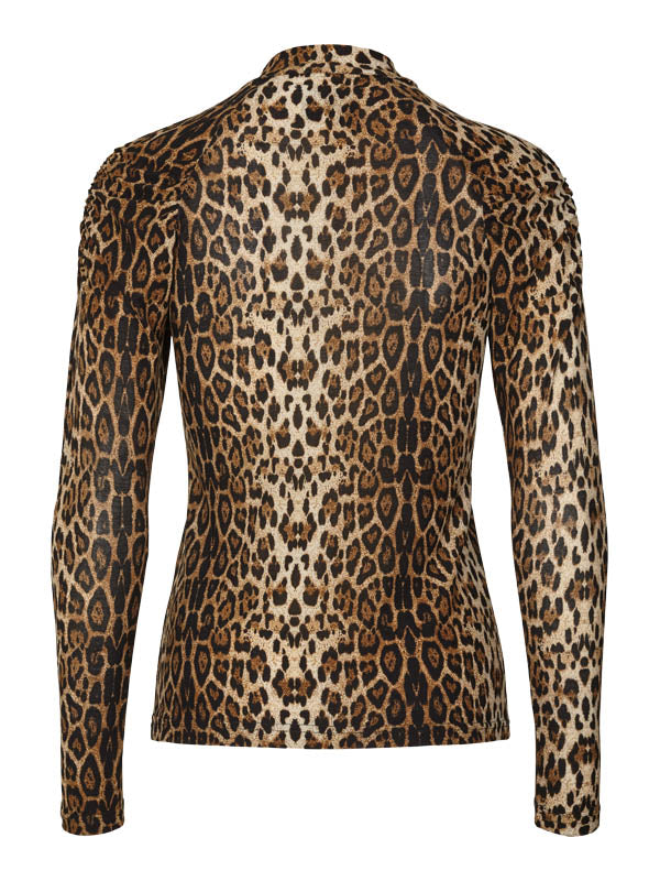 Ellen Blouse - Leopard Print
