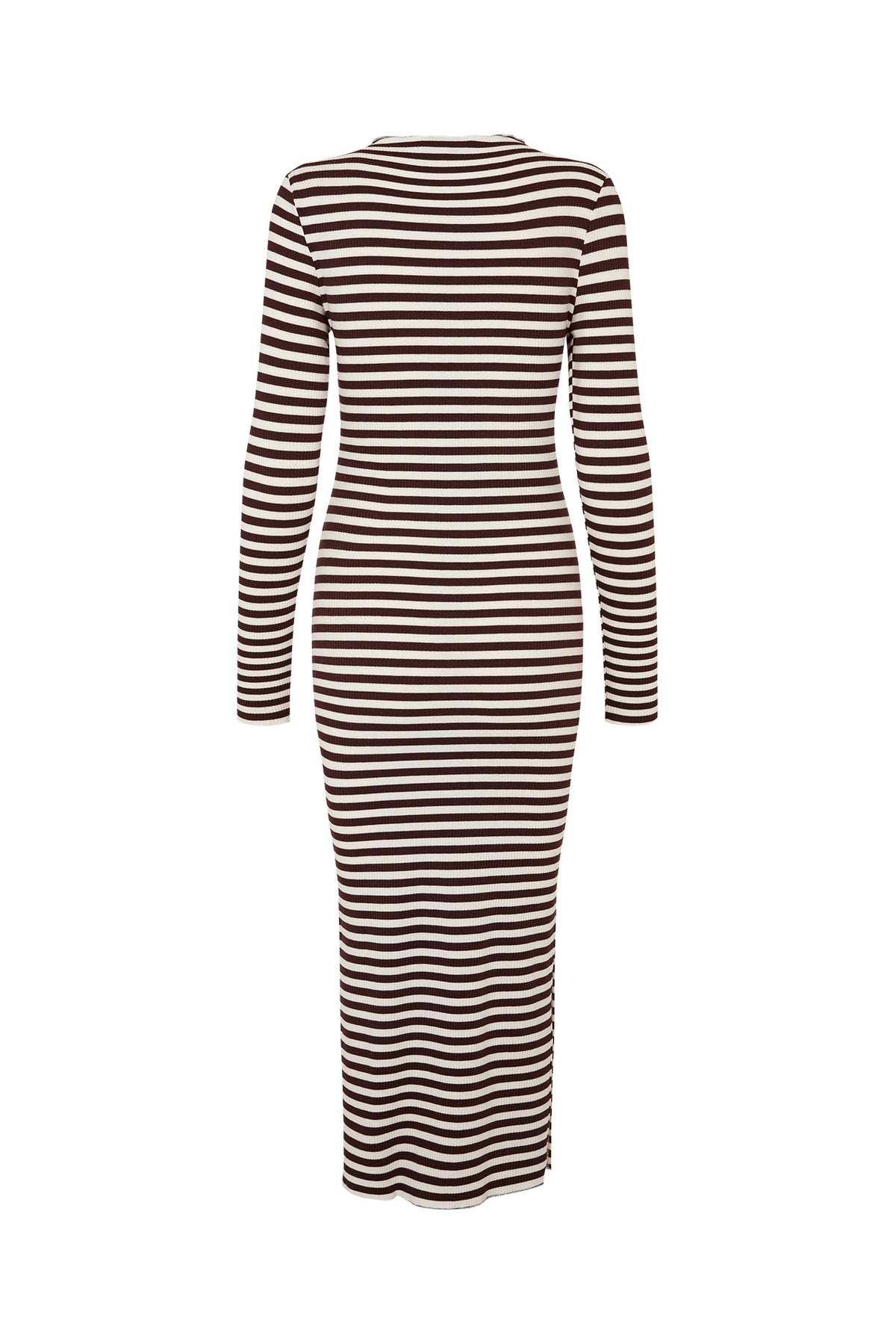 Lollys Laundry EmeraldLL Maxi Dress LS Dress 65 Choco