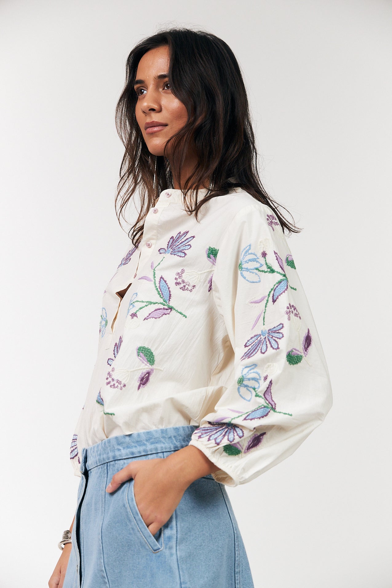 Lollys Laundry FaithLL Blouse Blouse 02 Creme