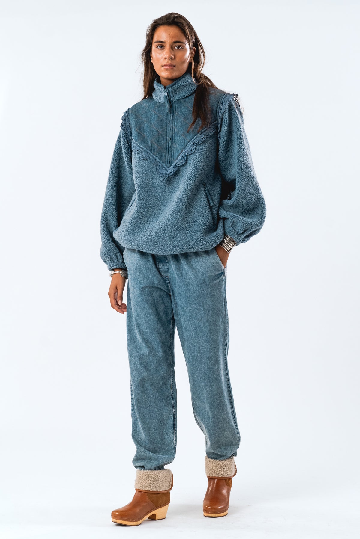 FalLL Jacket LS - Dusty Blue