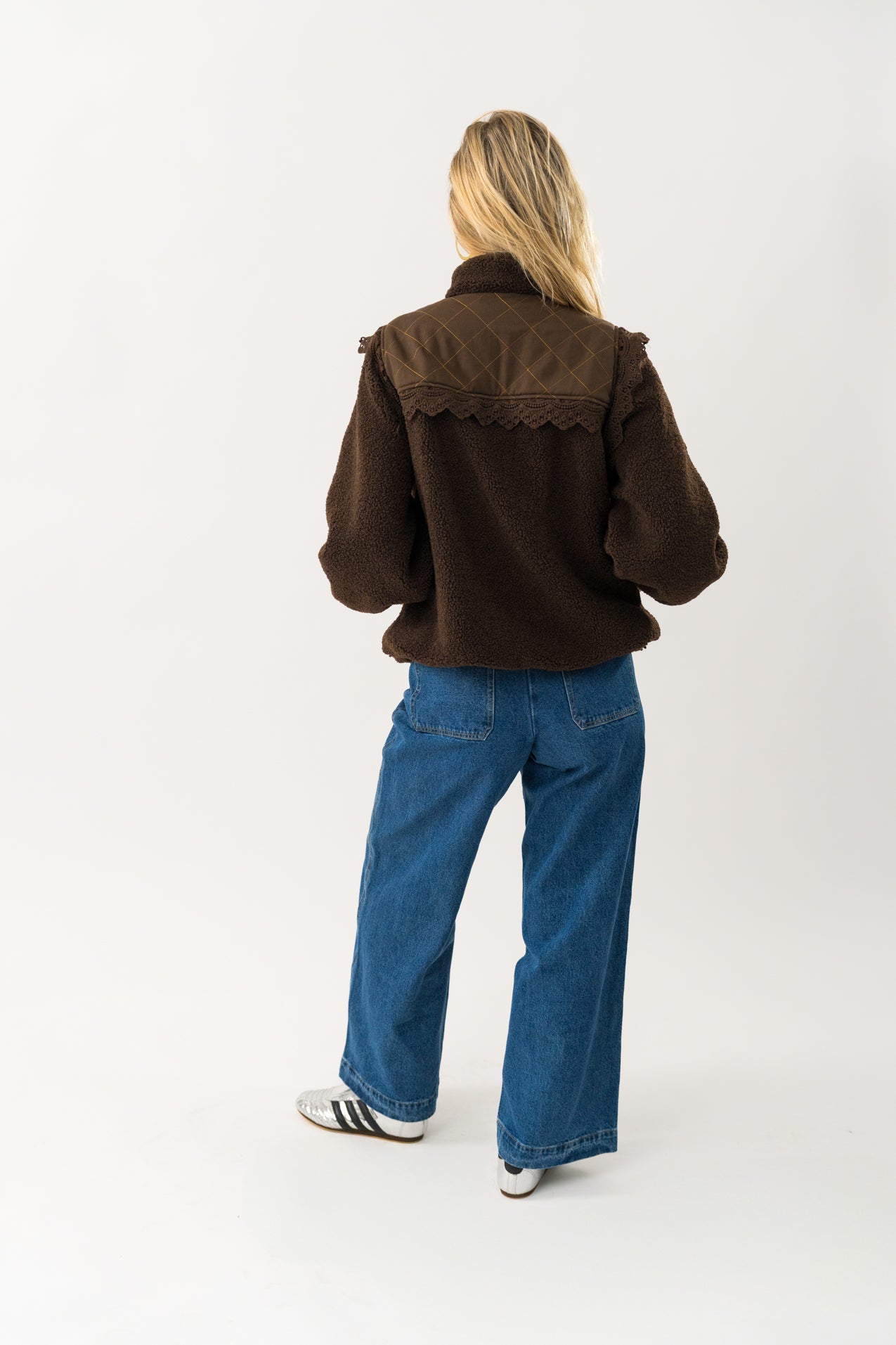 FalLL Teddy Jacket - Dark Mokka