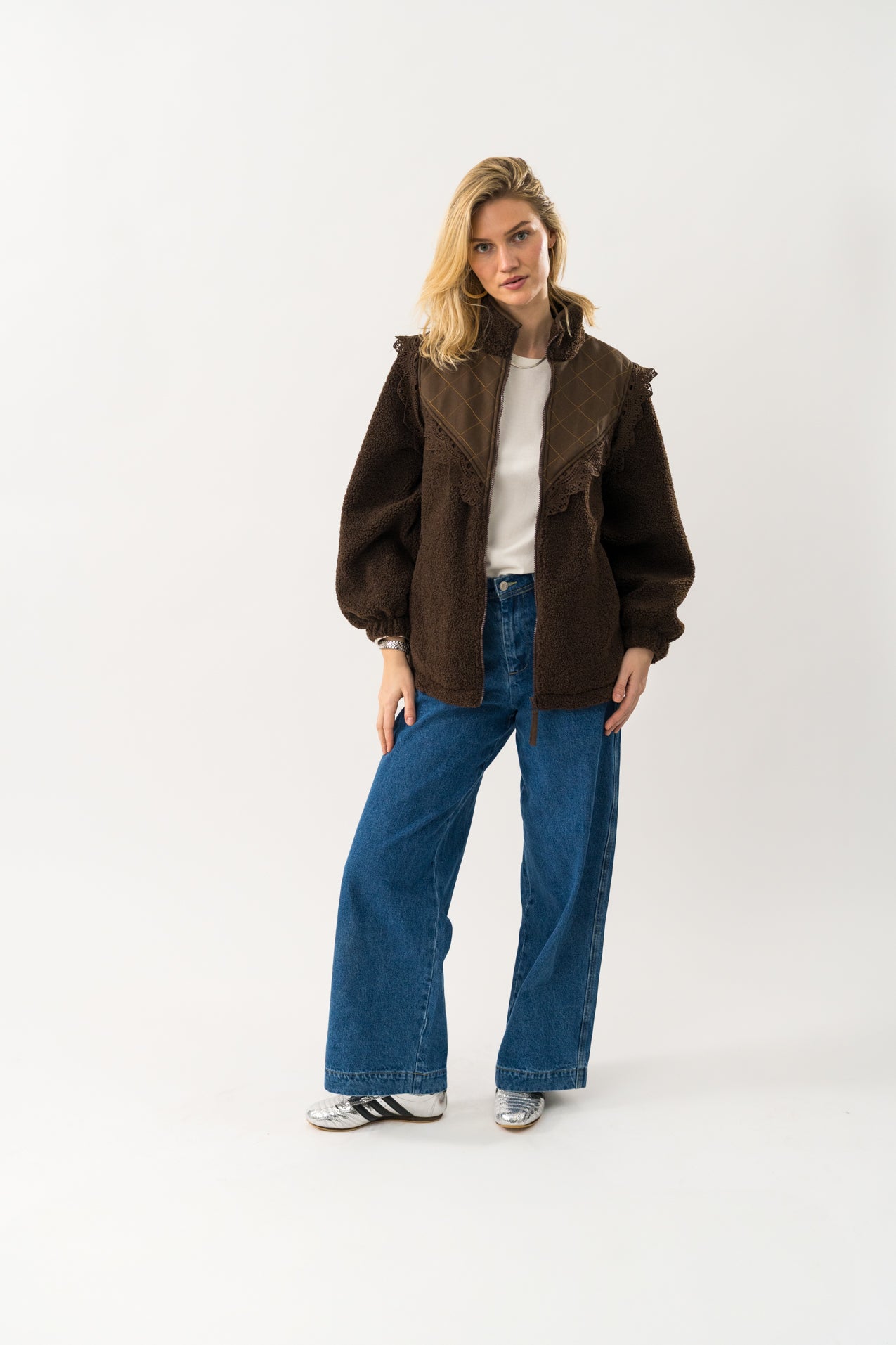 FalLL Teddy Jacket - Dark Mokka