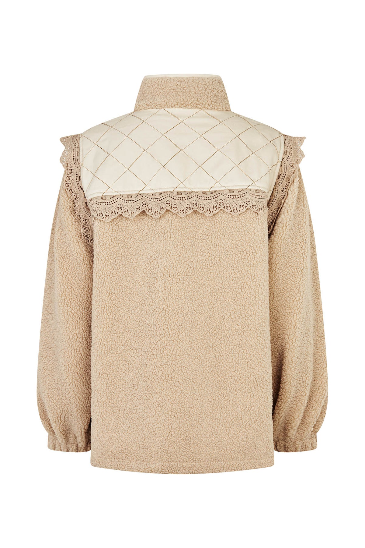 Lollys Laundry FalLL Teddy Jacket Outerwear 02 02 Creme