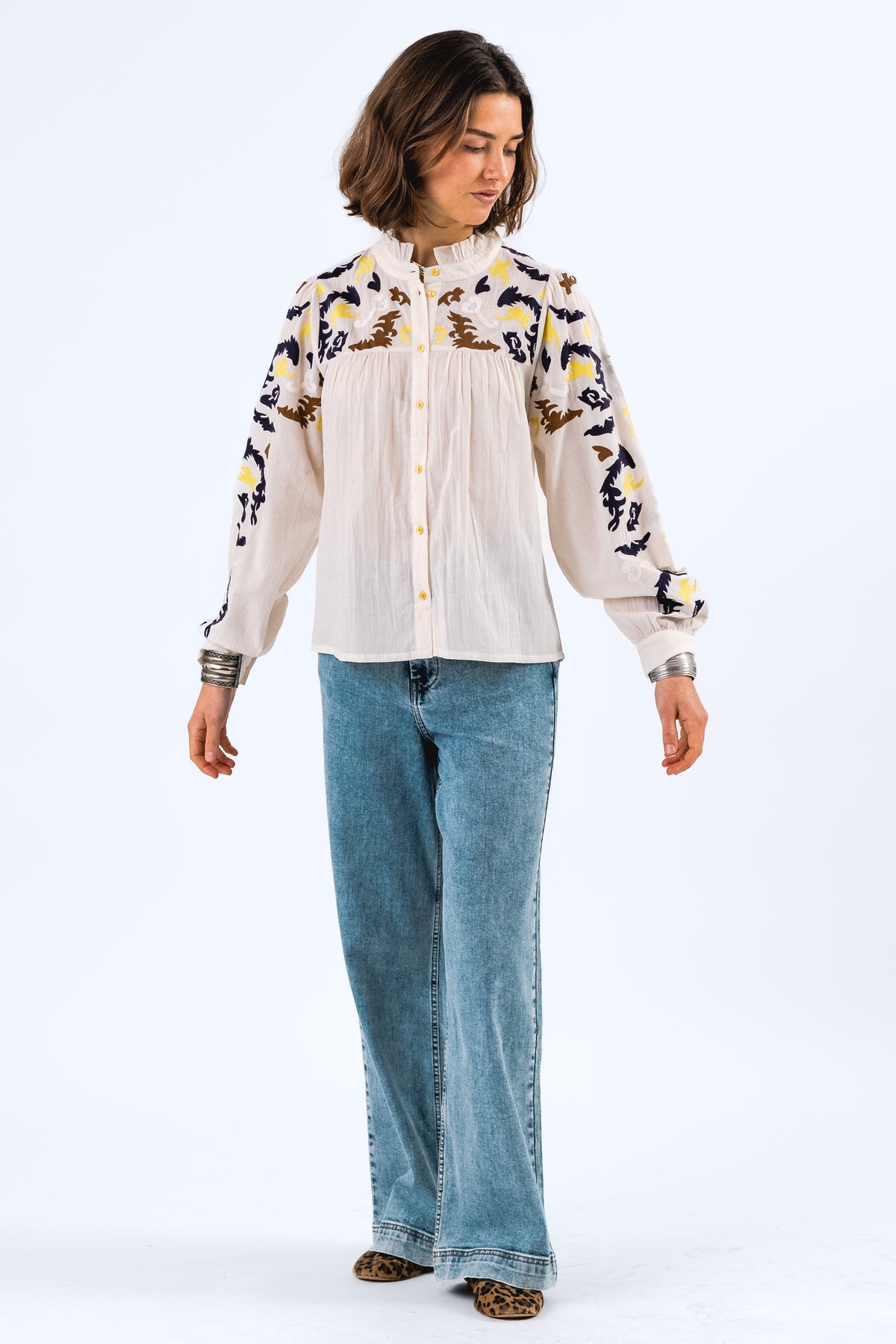 Lollys Laundry FengaLL Shirt Shirt 01 White