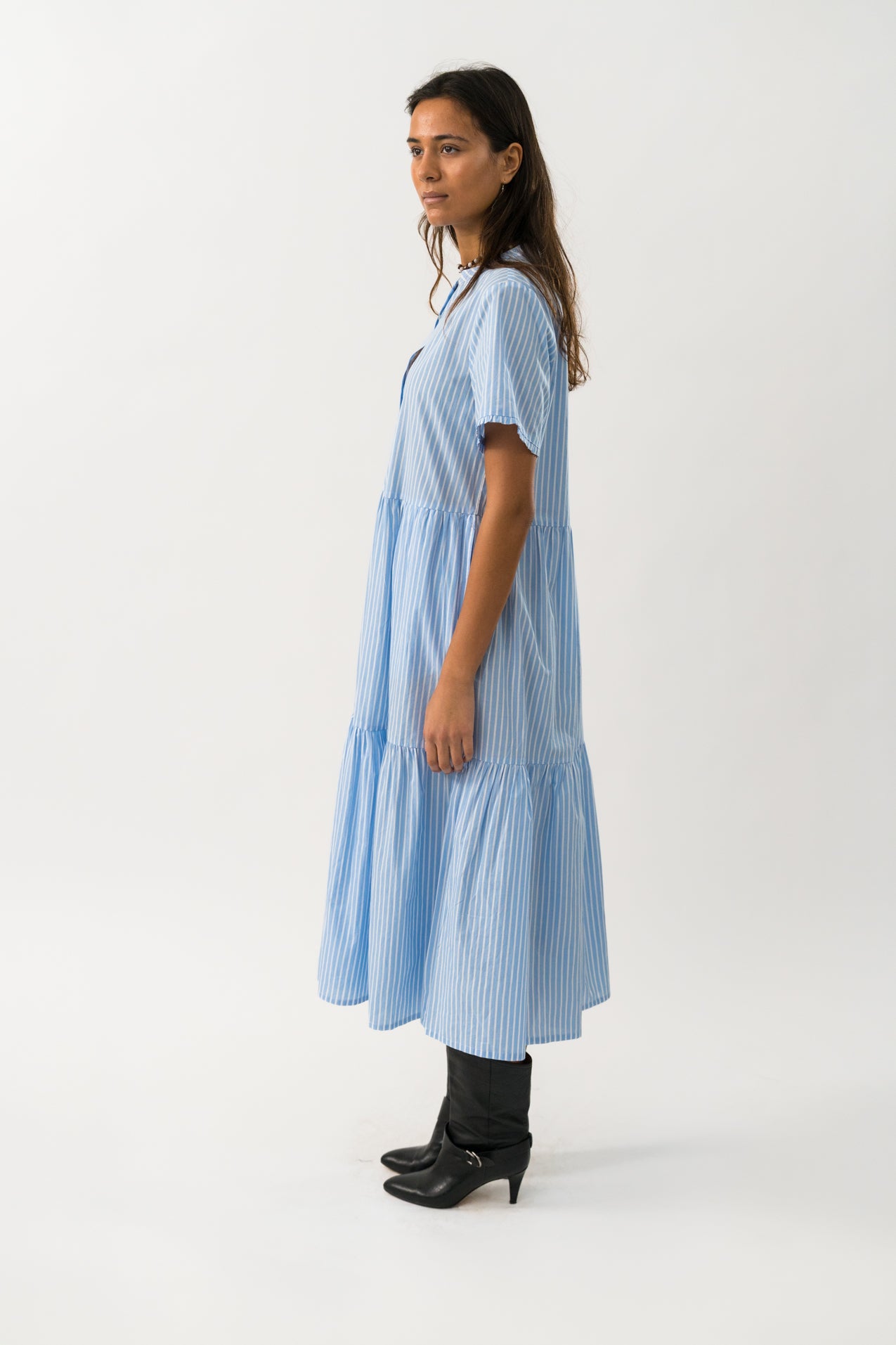 Lollys Laundry FieLL Midi Dress Dress 80 Stripe