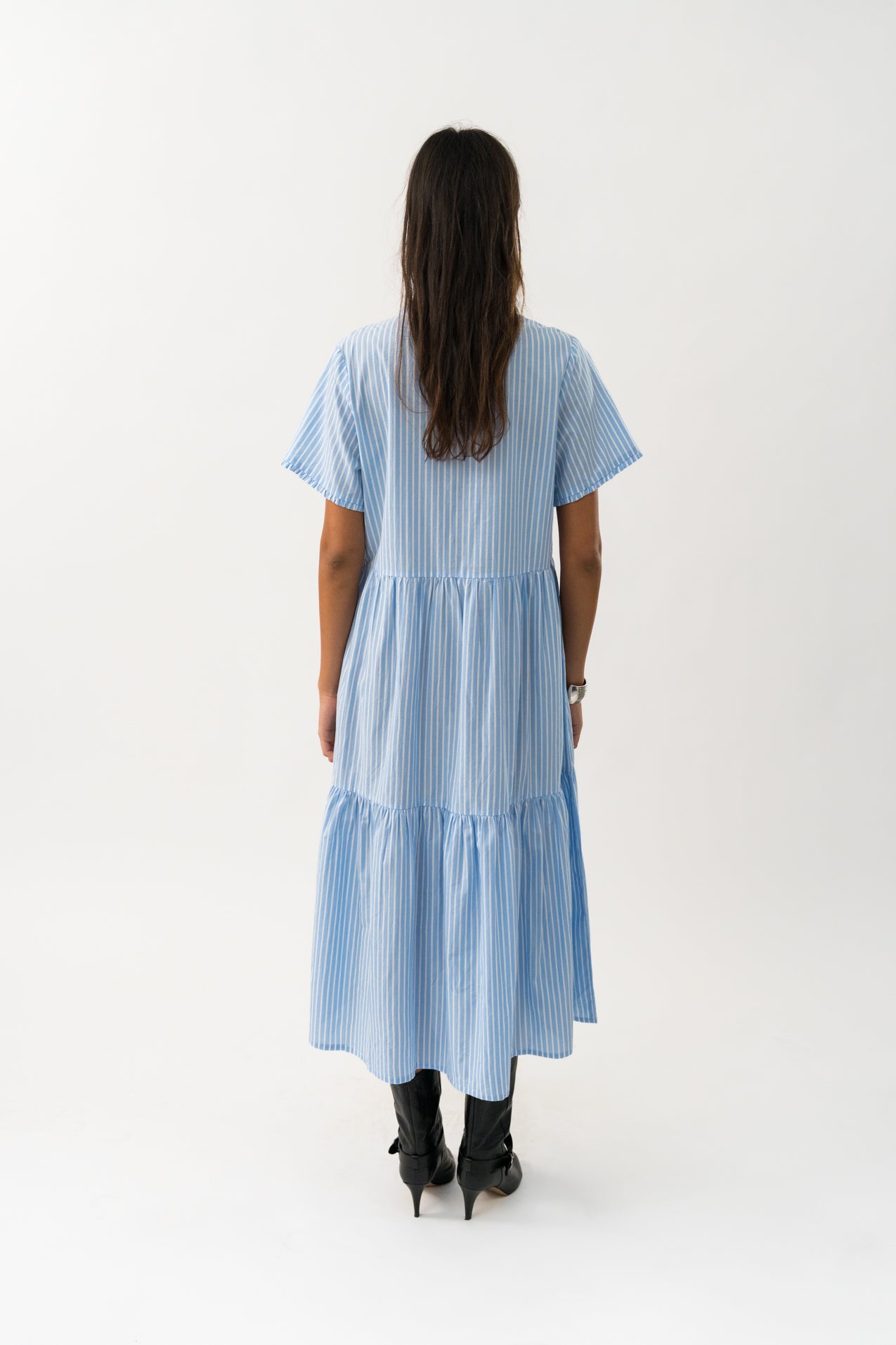 Lollys Laundry FieLL Midi Dress Dress 80 Stripe