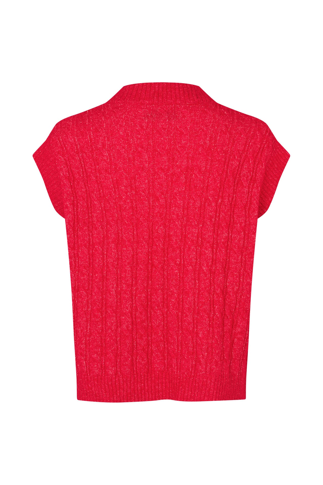 Lollys Laundry FinnLL Knit Vest Vest 30 Red