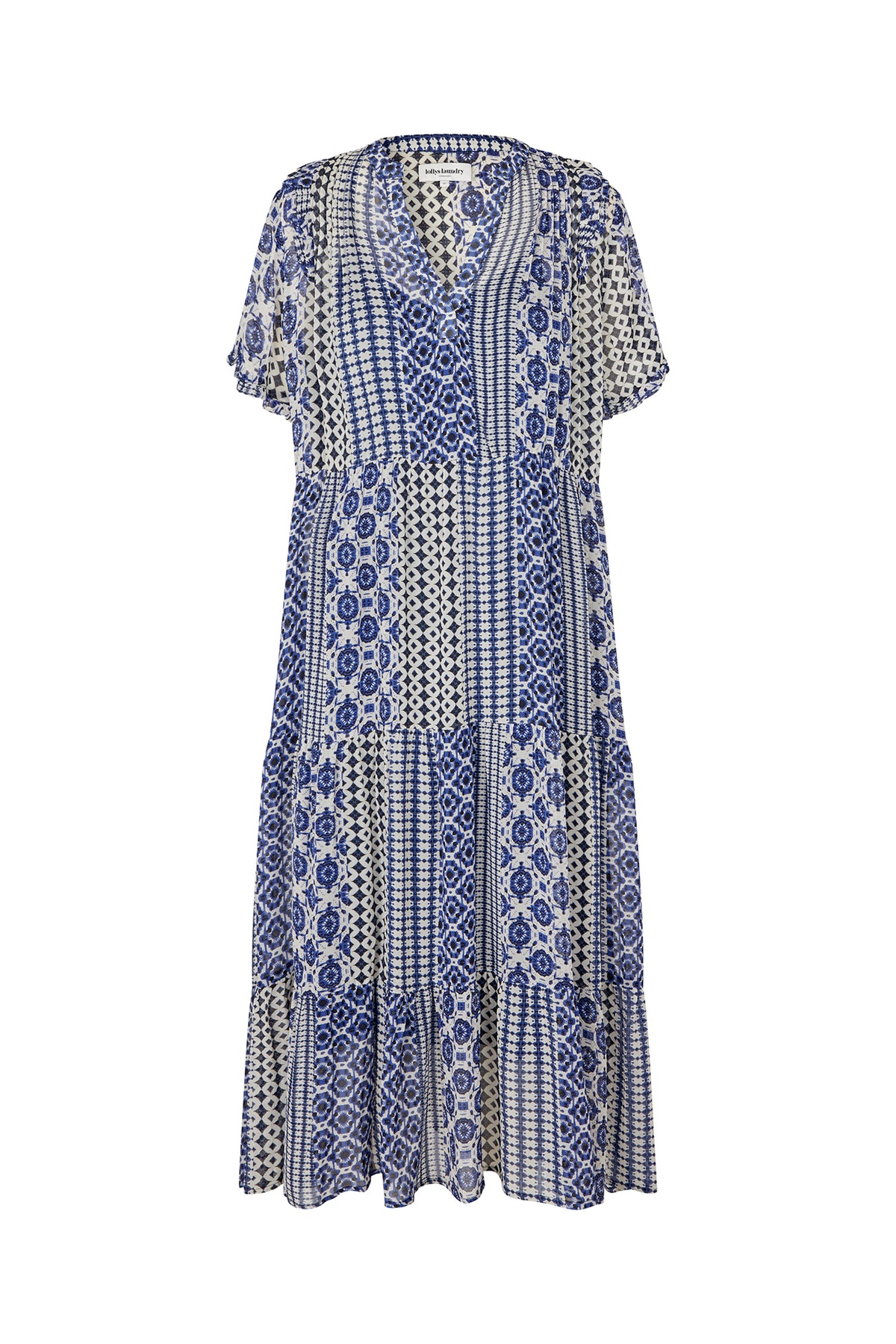 Lollys Laundry FreddyLL Midi Dress SS Dress 20 Blue