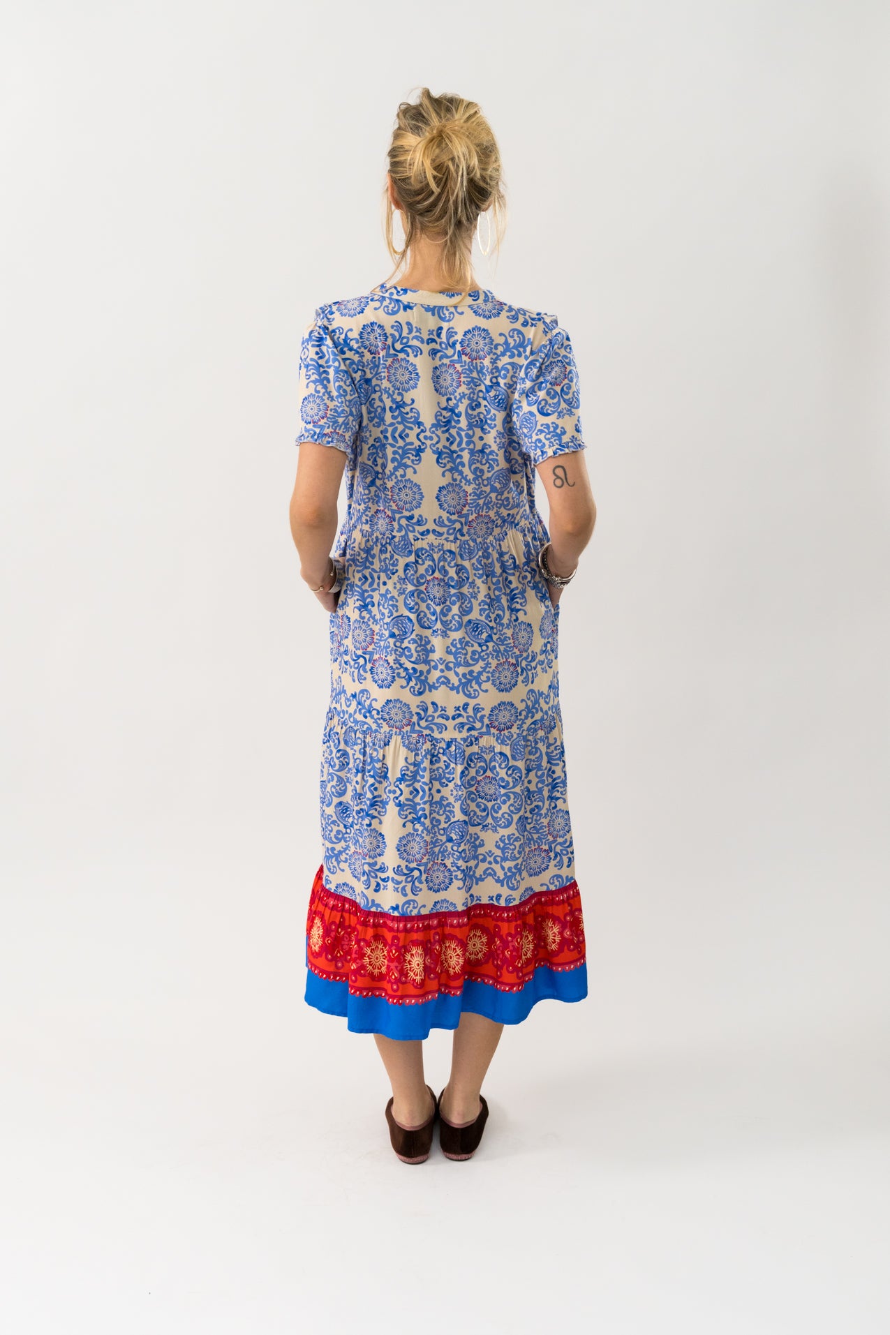 Lollys Laundry FreddyLL Midi Dress Dress 22 Light Blue
