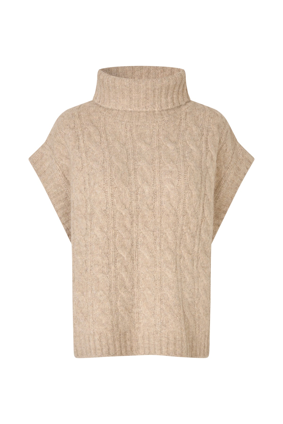 Lollys Laundry FresnoLL Knit Vest Vest 04 Sand