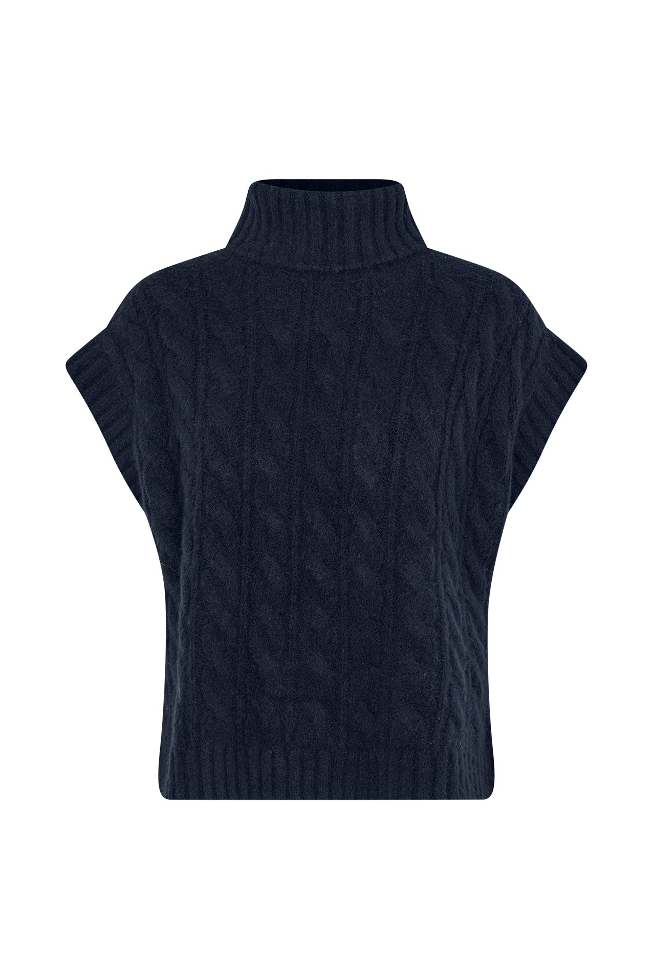 Lollys Laundry FresnoLL Knit Vest Vest 23 Dark Blue