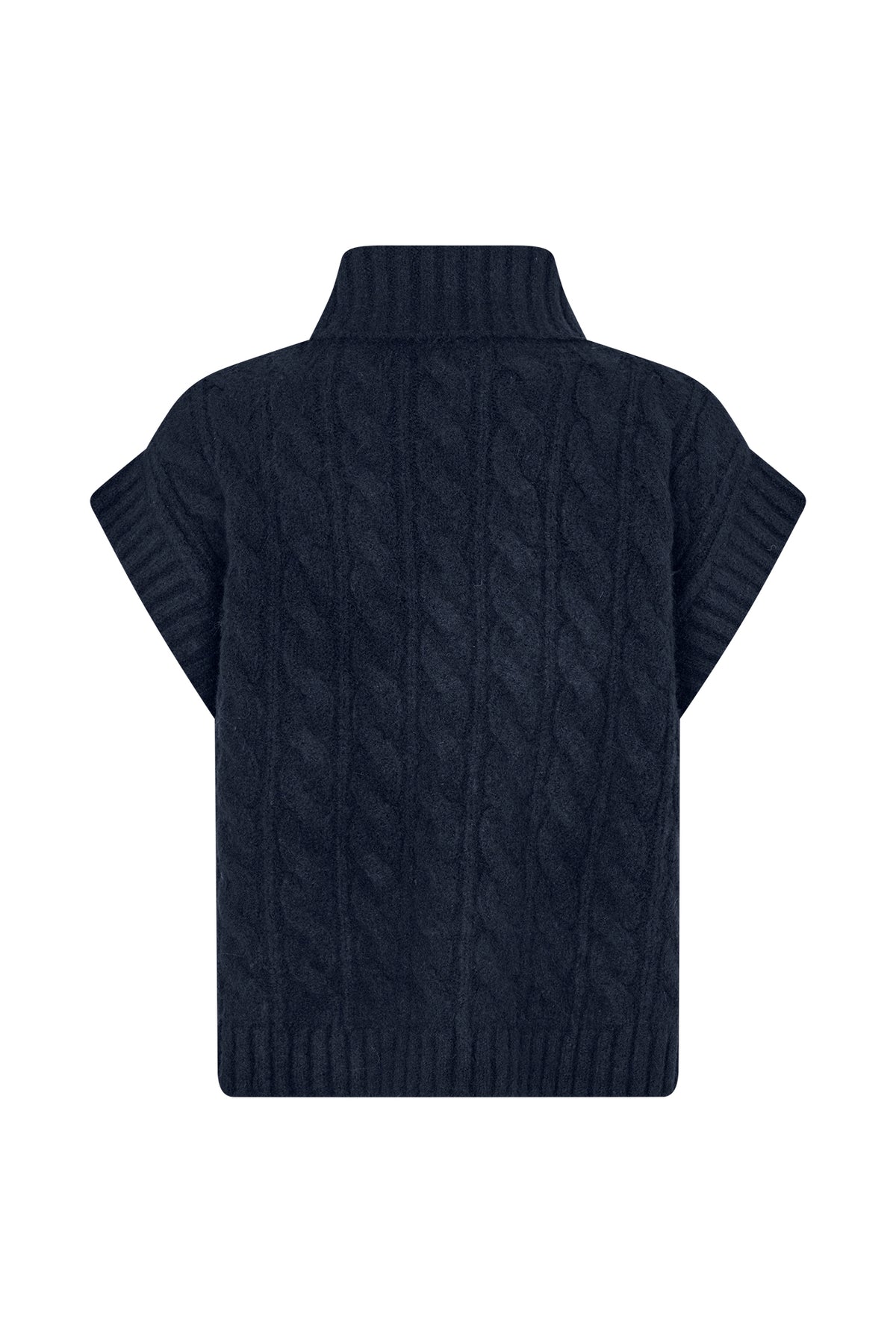 FresnoLL Knit Vest - Dark Blue
