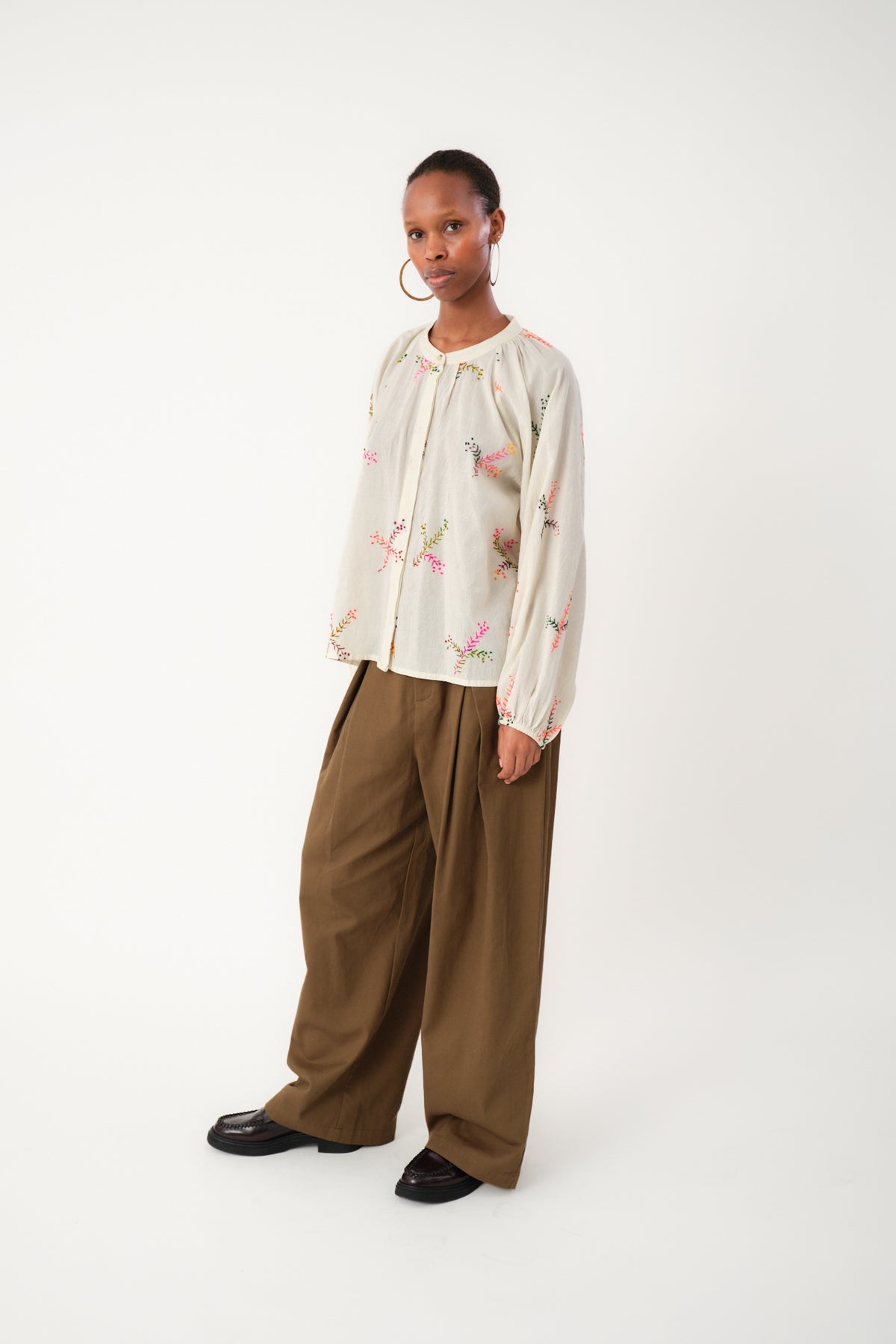HaileyLL Shirt - Creme