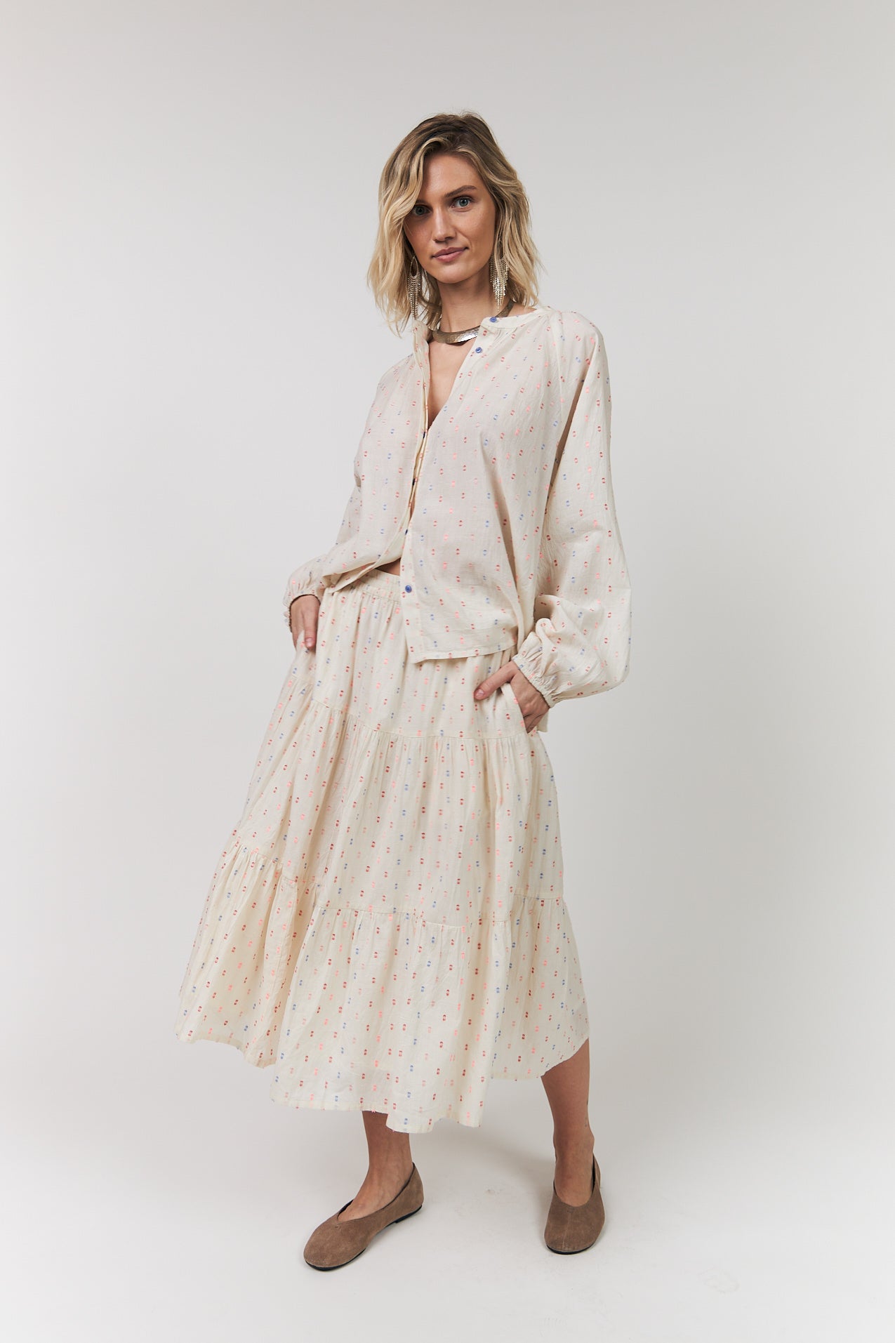 Lollys Laundry HaileyLL Shirt Shirt 02 Creme