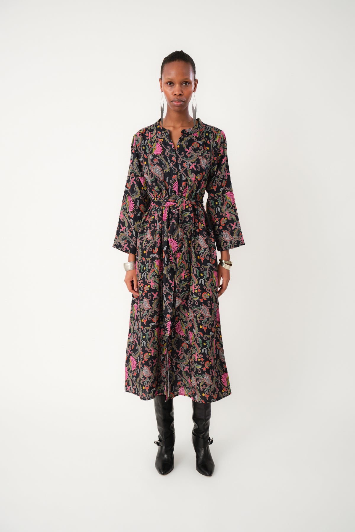 HarperLL Maxi Dress - Flower Print