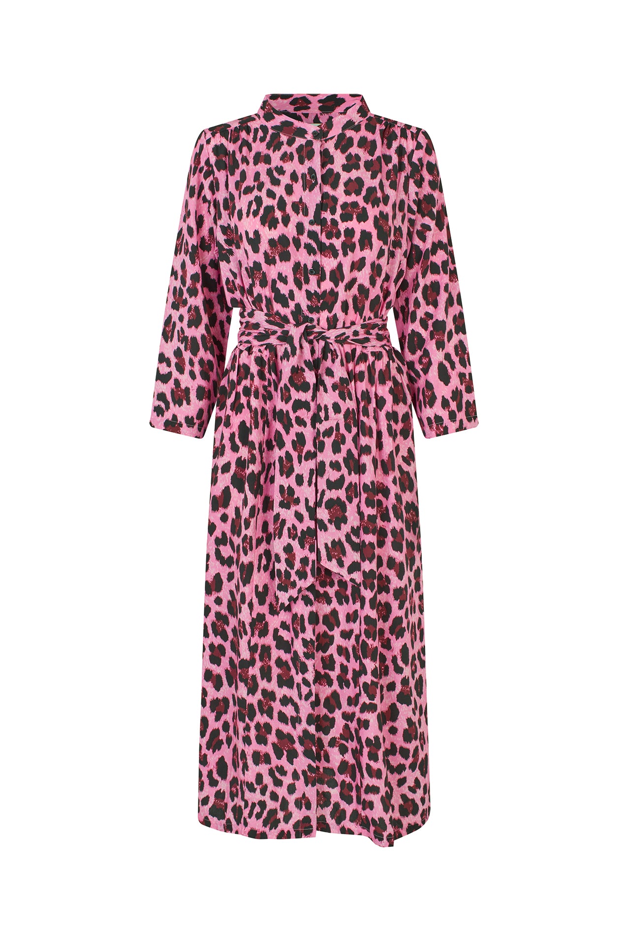 HarperLL Maxi Dress 3/4 - Neon Pink