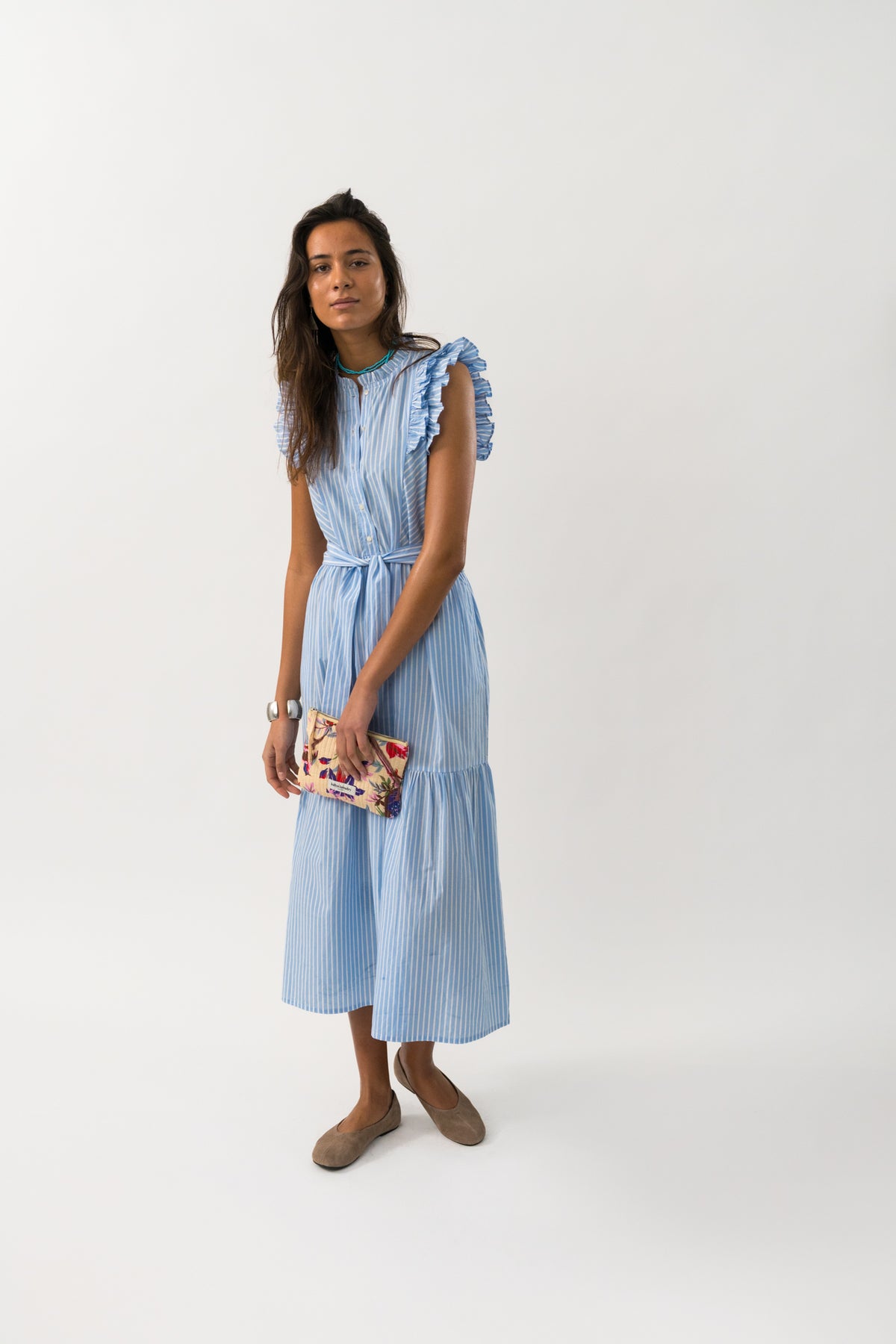 Lollys Laundry HarrietLL Maxi Dress Dress 80 Stripe