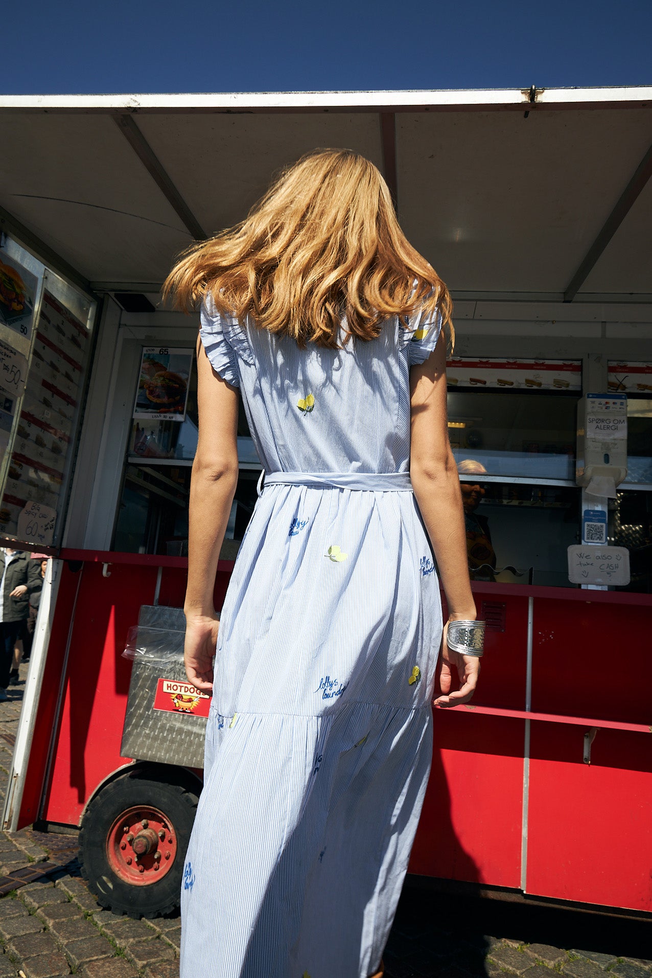 HarrietLL Maxi Dress - Light Blue