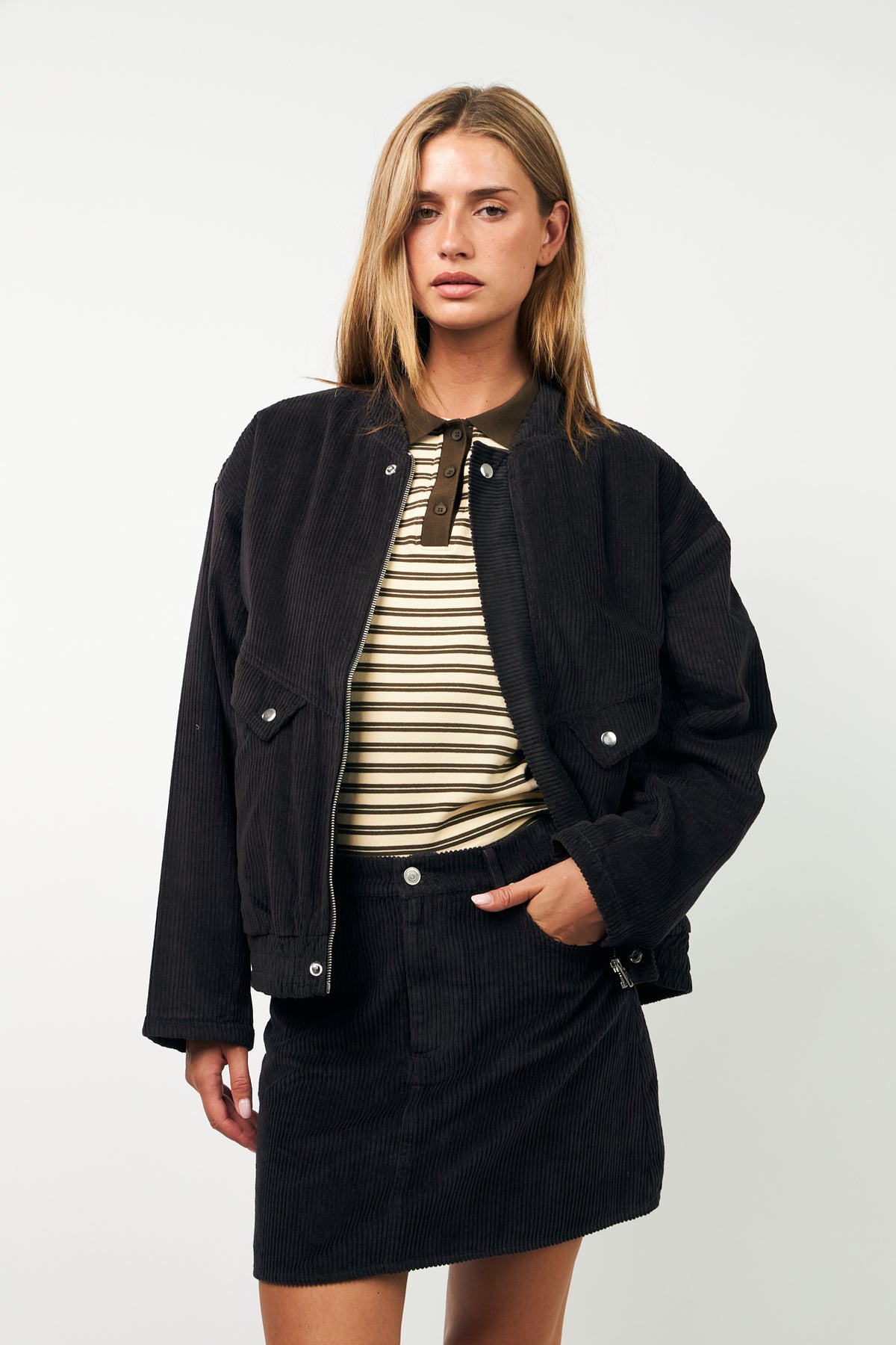Lollys Laundry HawaiiLL Jacket Jacket 87 Dark Mokka