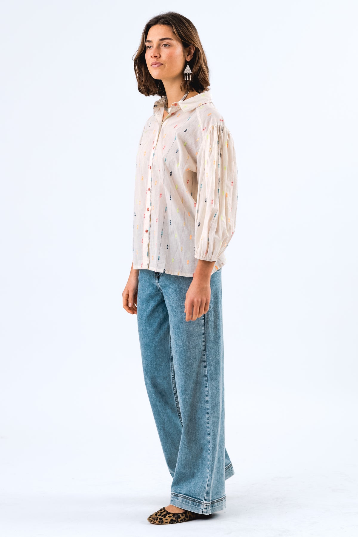 Lollys Laundry HeidiLL Shirt Shirt 02 Creme