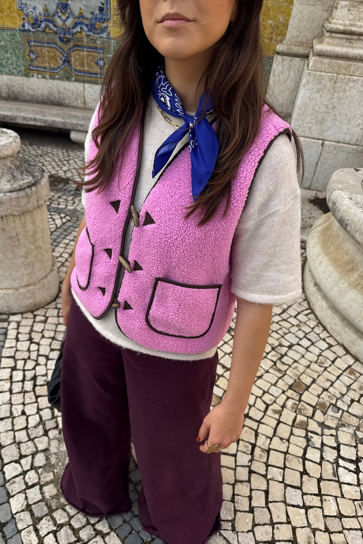 Lollys Laundry HugoLL Vest Vest 51 Pink