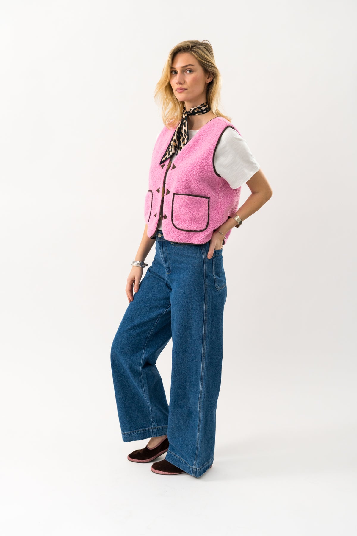 Lollys Laundry HugoLL Vest Vest 51 Pink