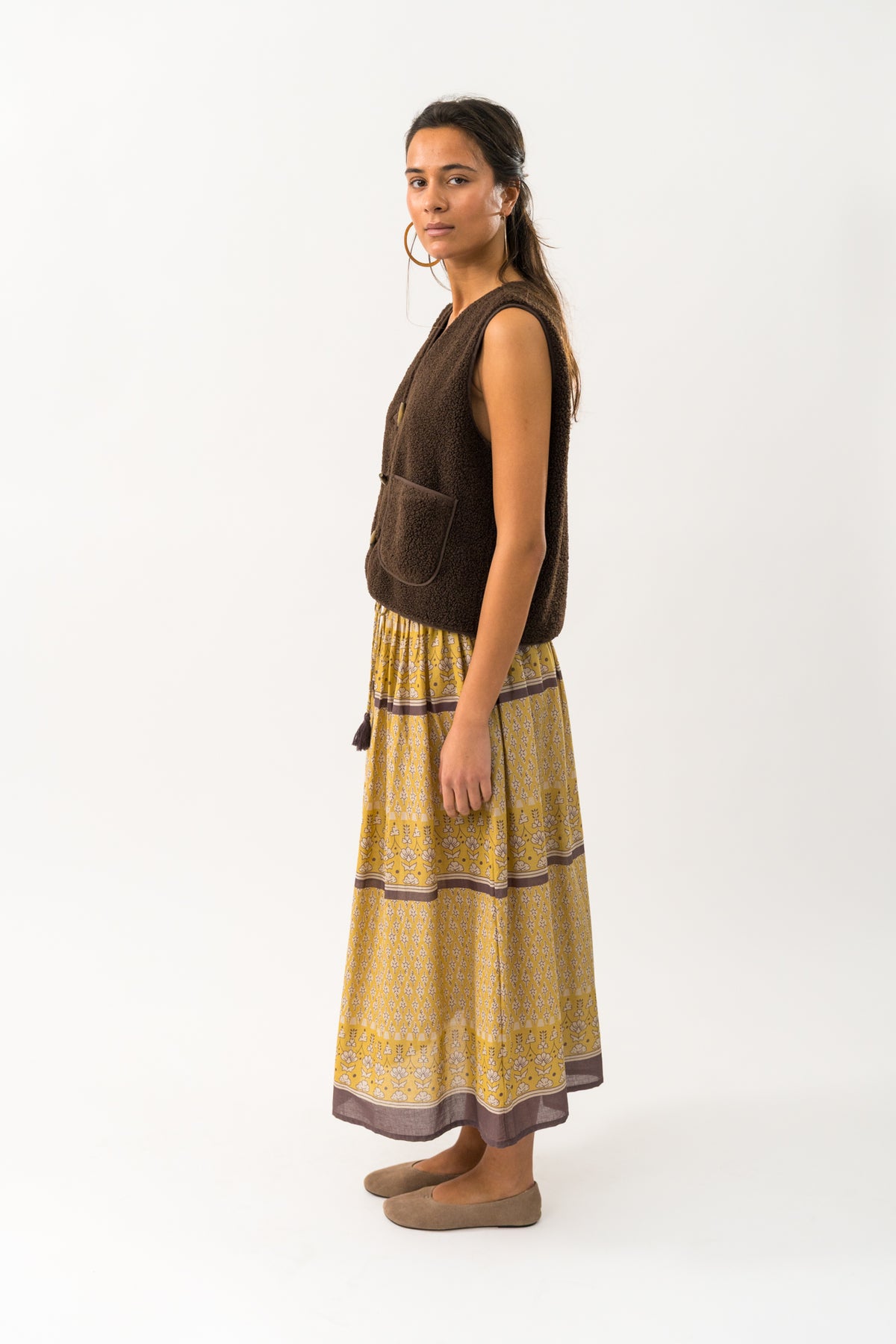 HugoLL Vest - Dark Mokka