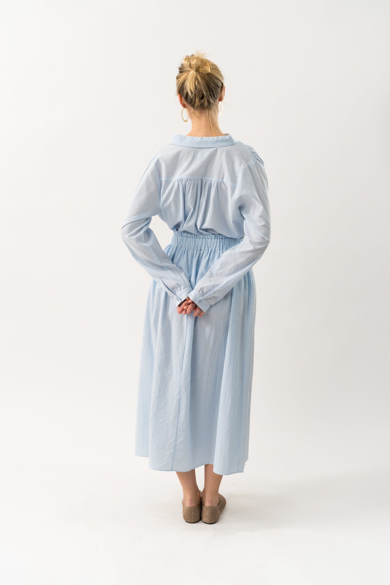 IslaLL Maxi Skirt - Light Blue