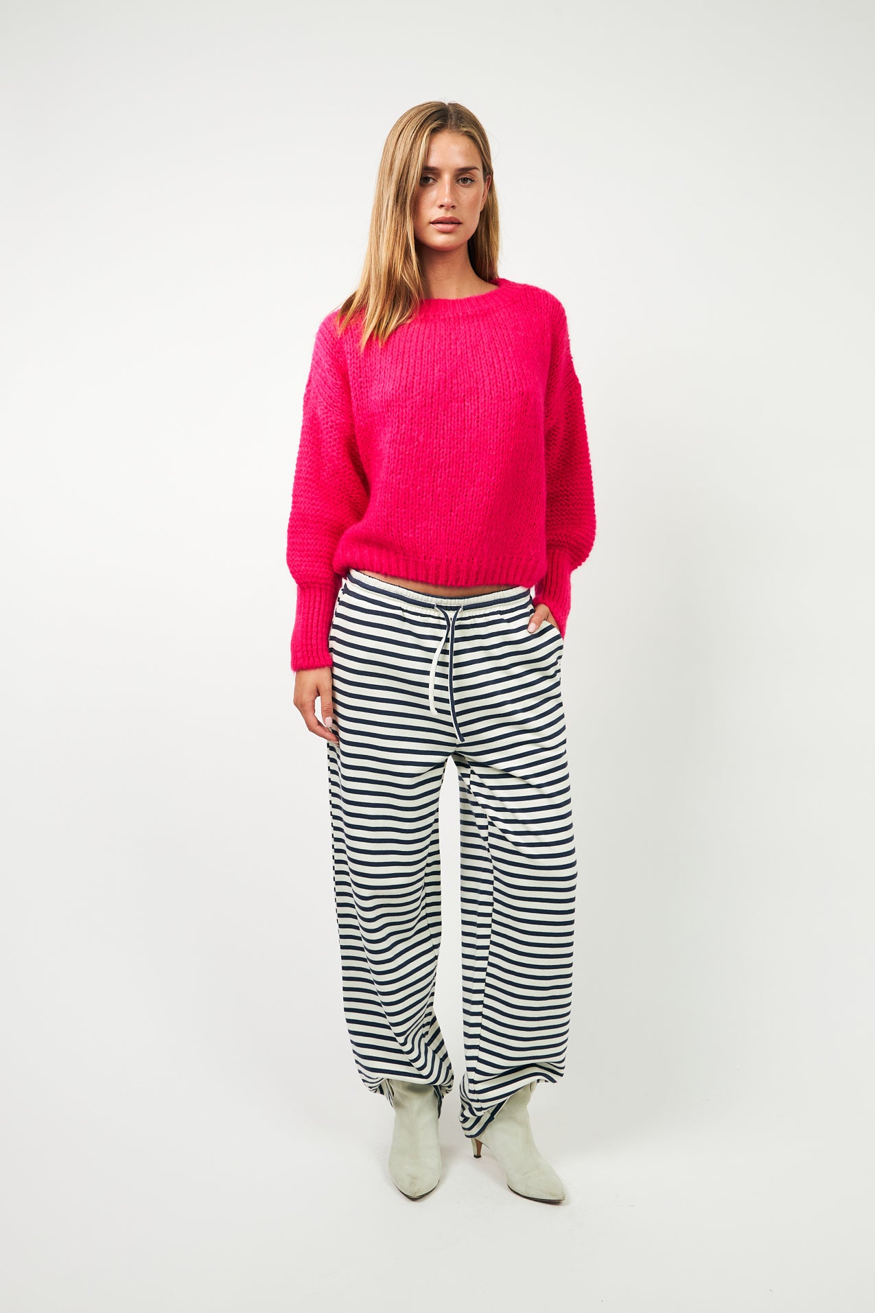 Lollys Laundry IsoldeLL Knit Jumper Jumper 98 Neon Pink