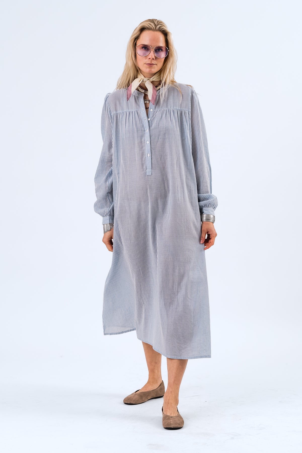 Lollys Laundry JesL Midi Dress Dress 80 Stripe