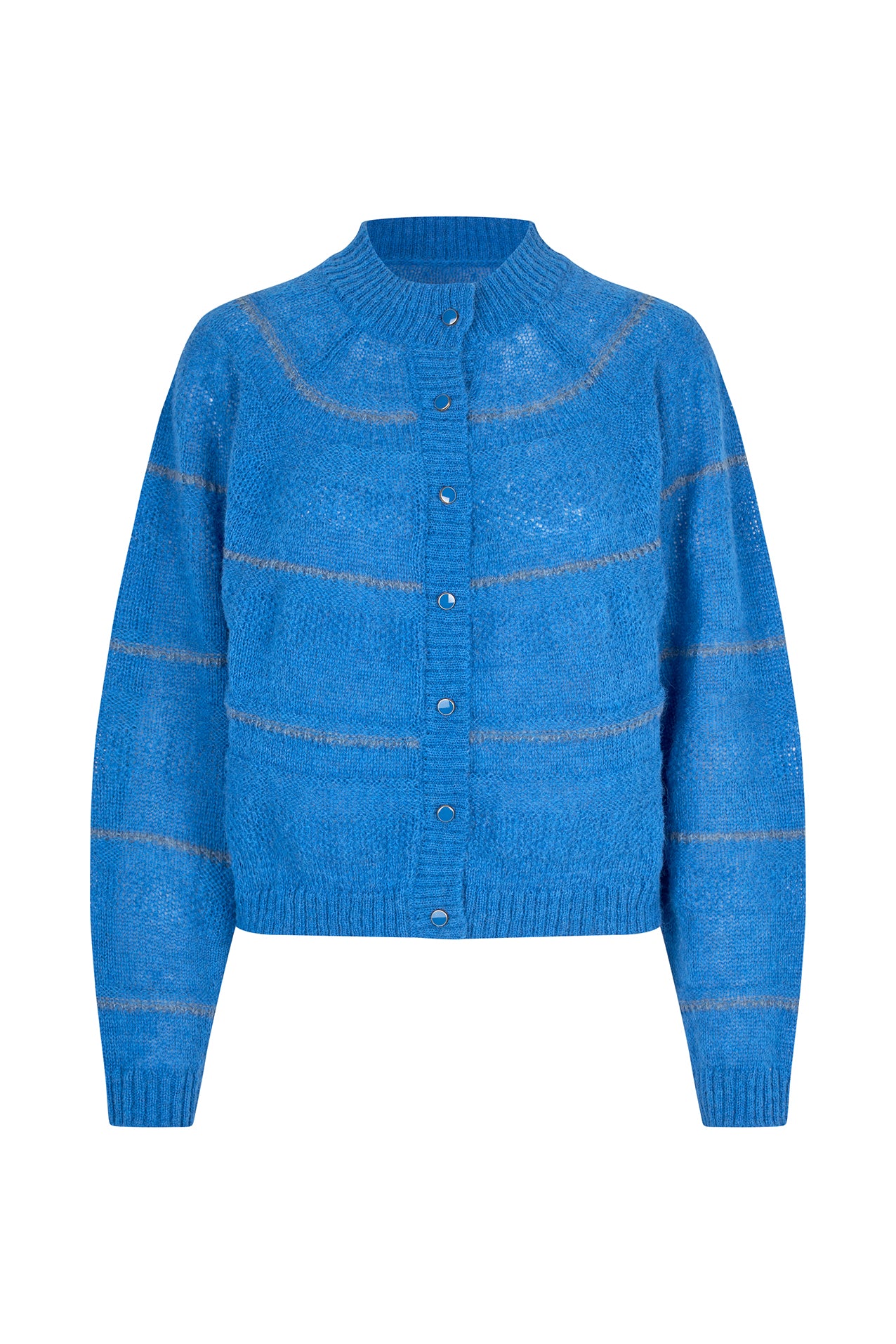 Lollys Laundry JorkLL Knit Cardigan Cardigan 97 Neon Blue