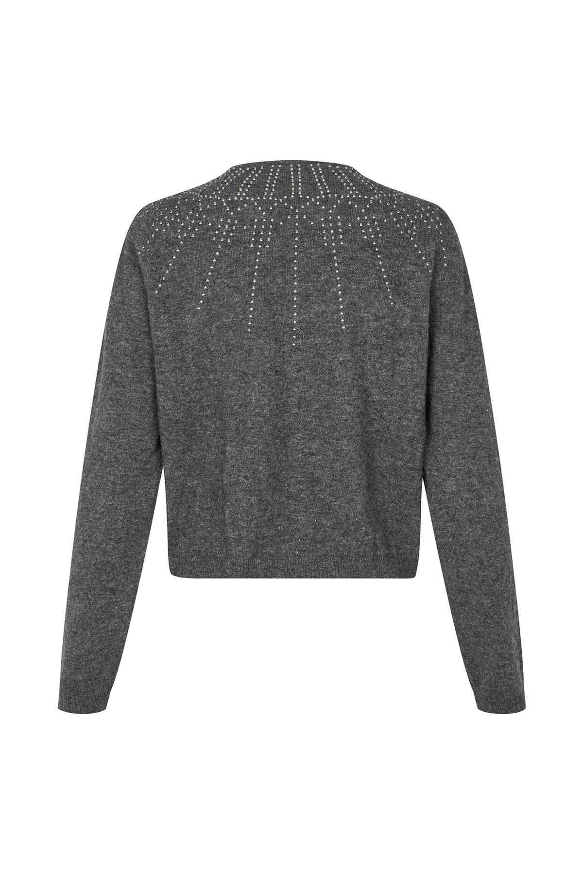 JudeLL Knit Cardigan - Grey Melange