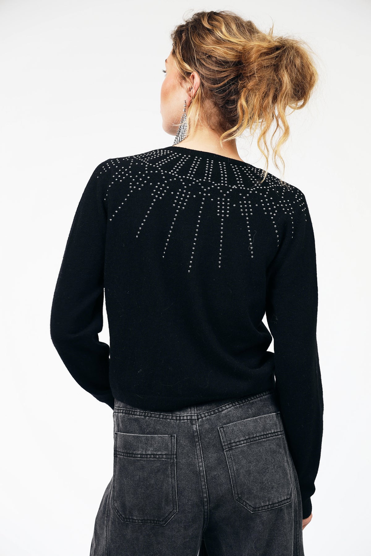 JudeLL Knit Cardigan - Black