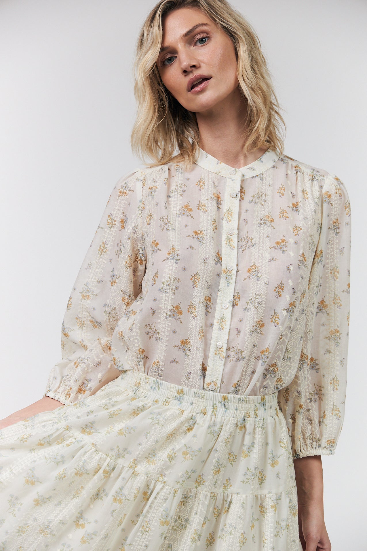 Lollys Laundry JuneLL Shirt Shirt 02 Creme