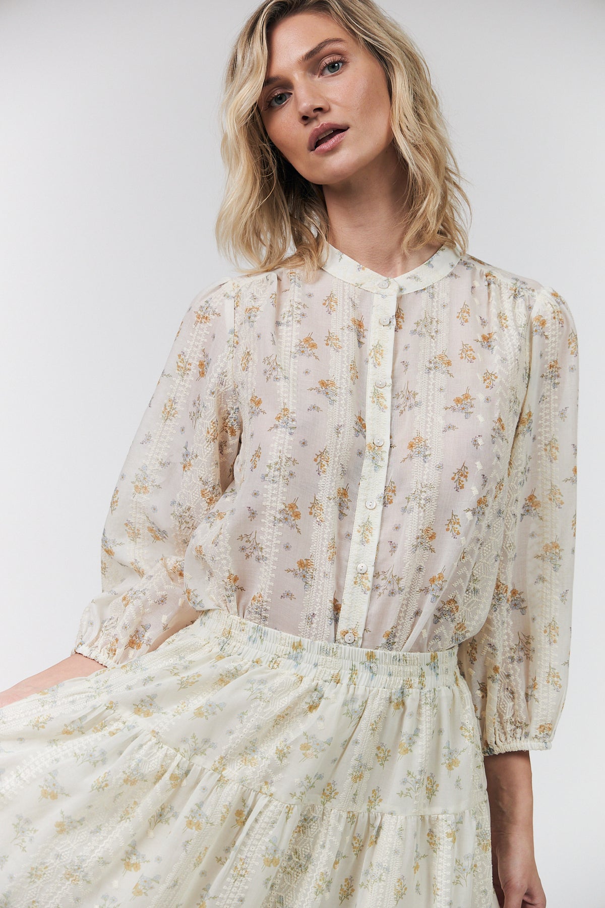 Lollys Laundry JuneLL Shirt Shirt 02 Creme