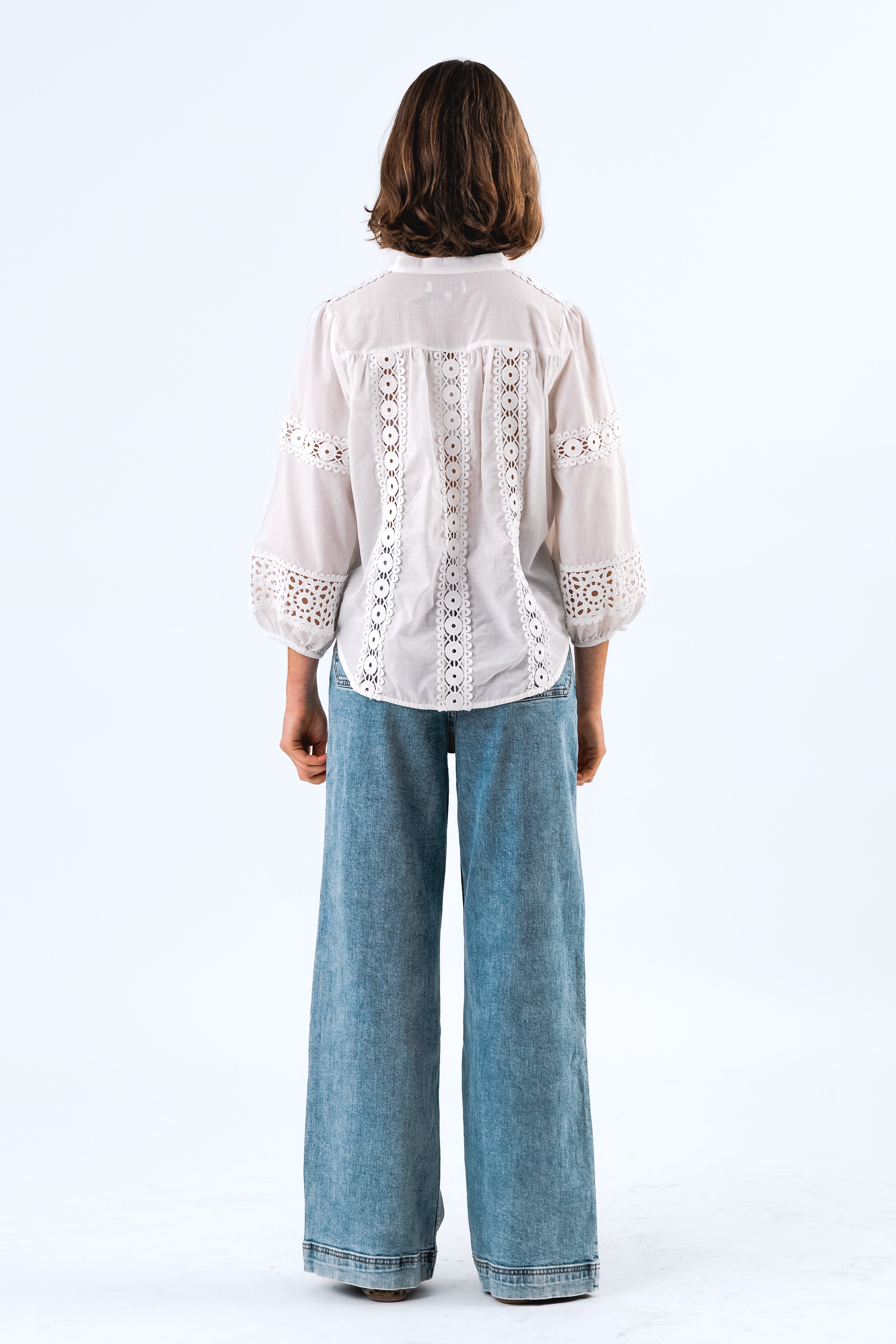 Lollys Laundry JuneLL Shirt LS Shirt 01 White