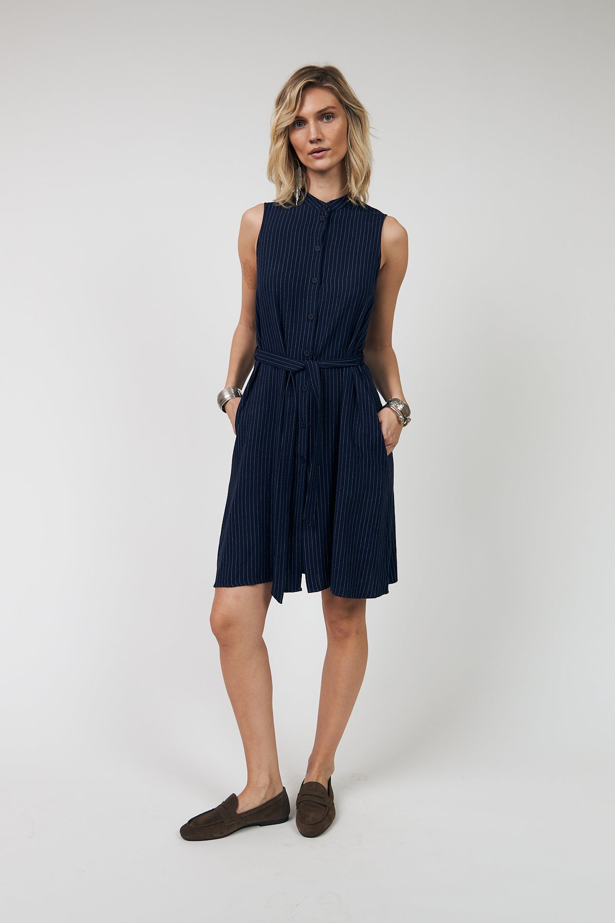 Lollys Laundry KatieLL Midi Dress Dress 27 Dark Navy