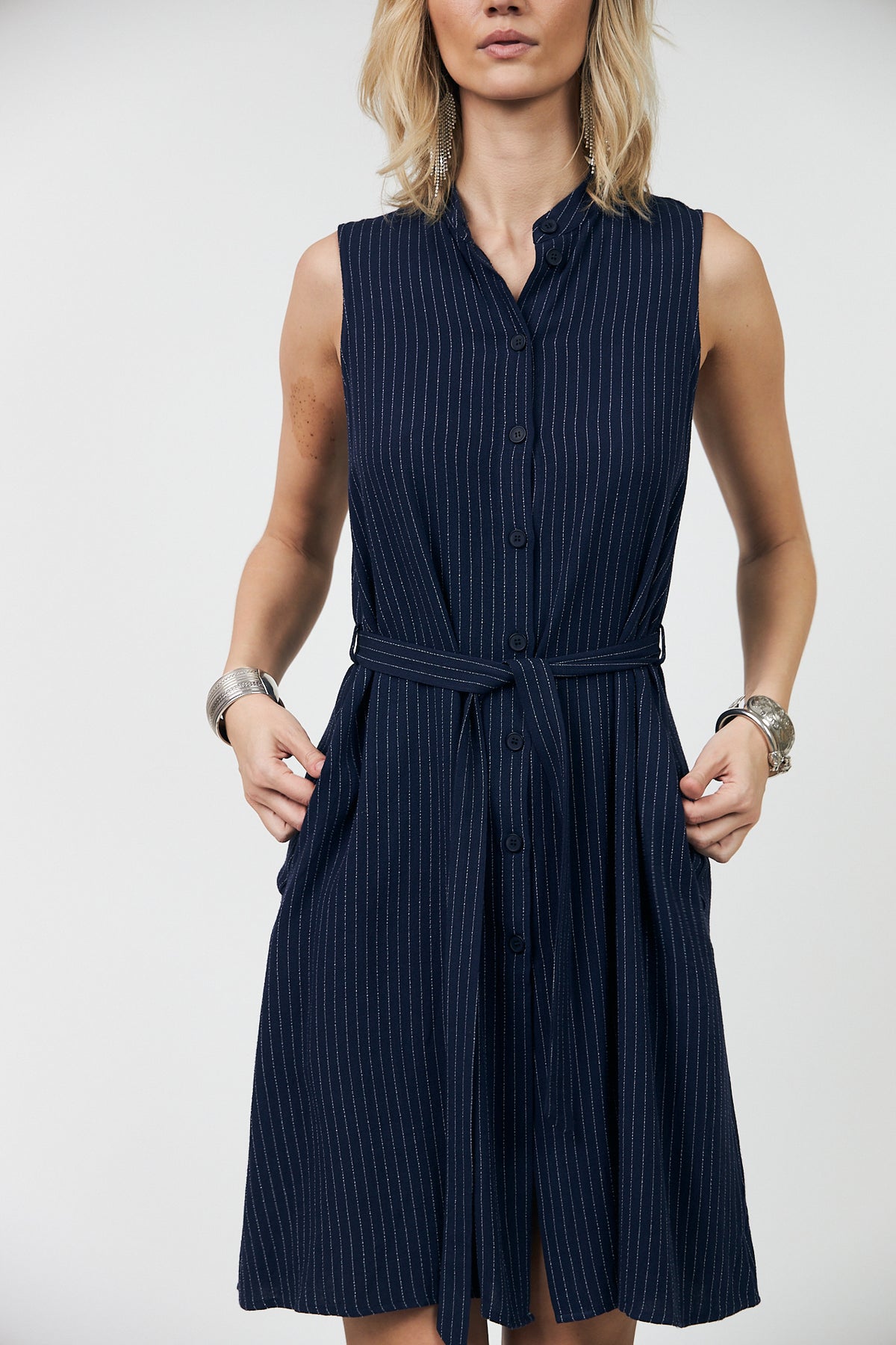 Lollys Laundry KatieLL Midi Dress Dress 27 Dark Navy