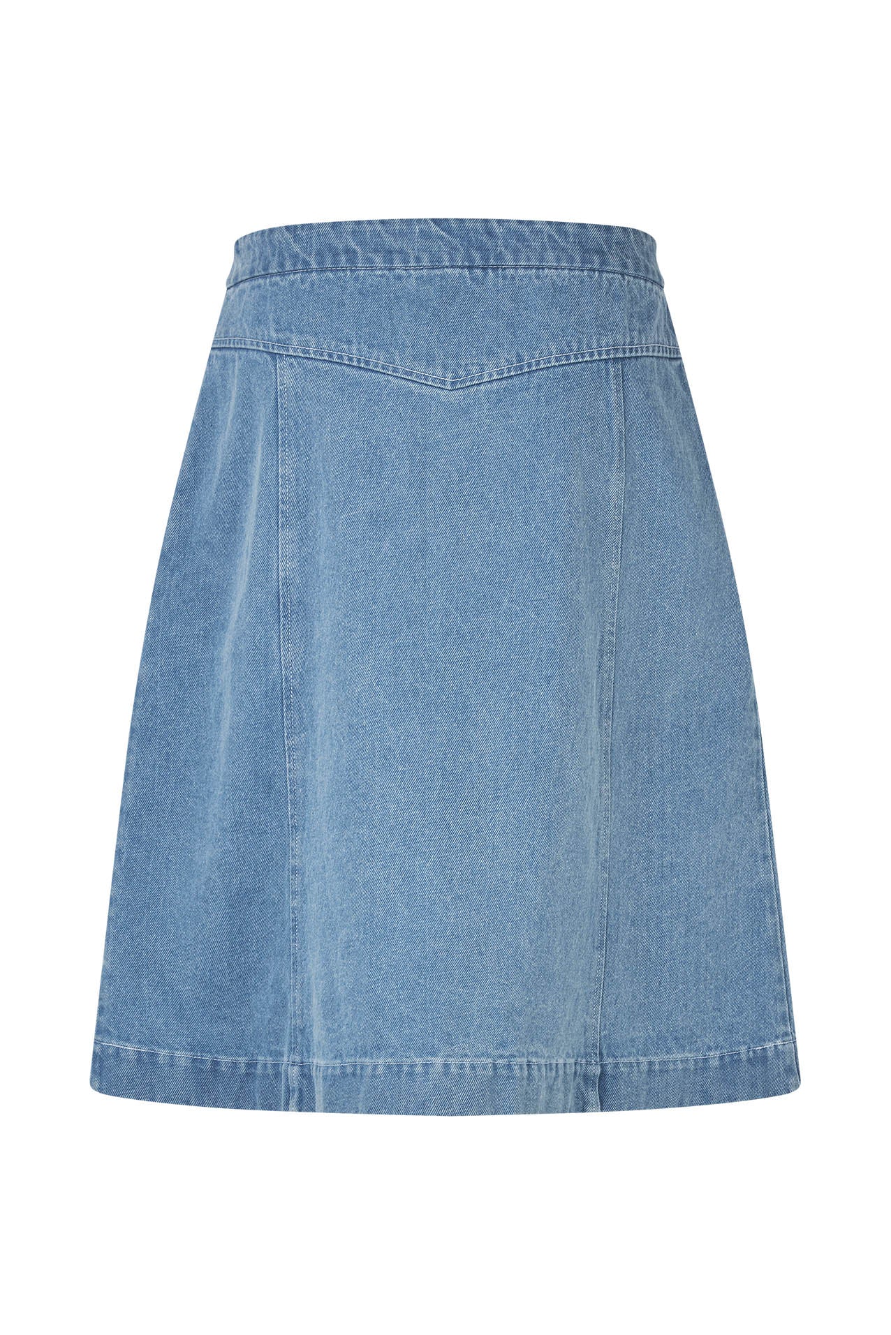 Lollys Laundry KayLL midi Skirt Skirt 100 Washed Denim