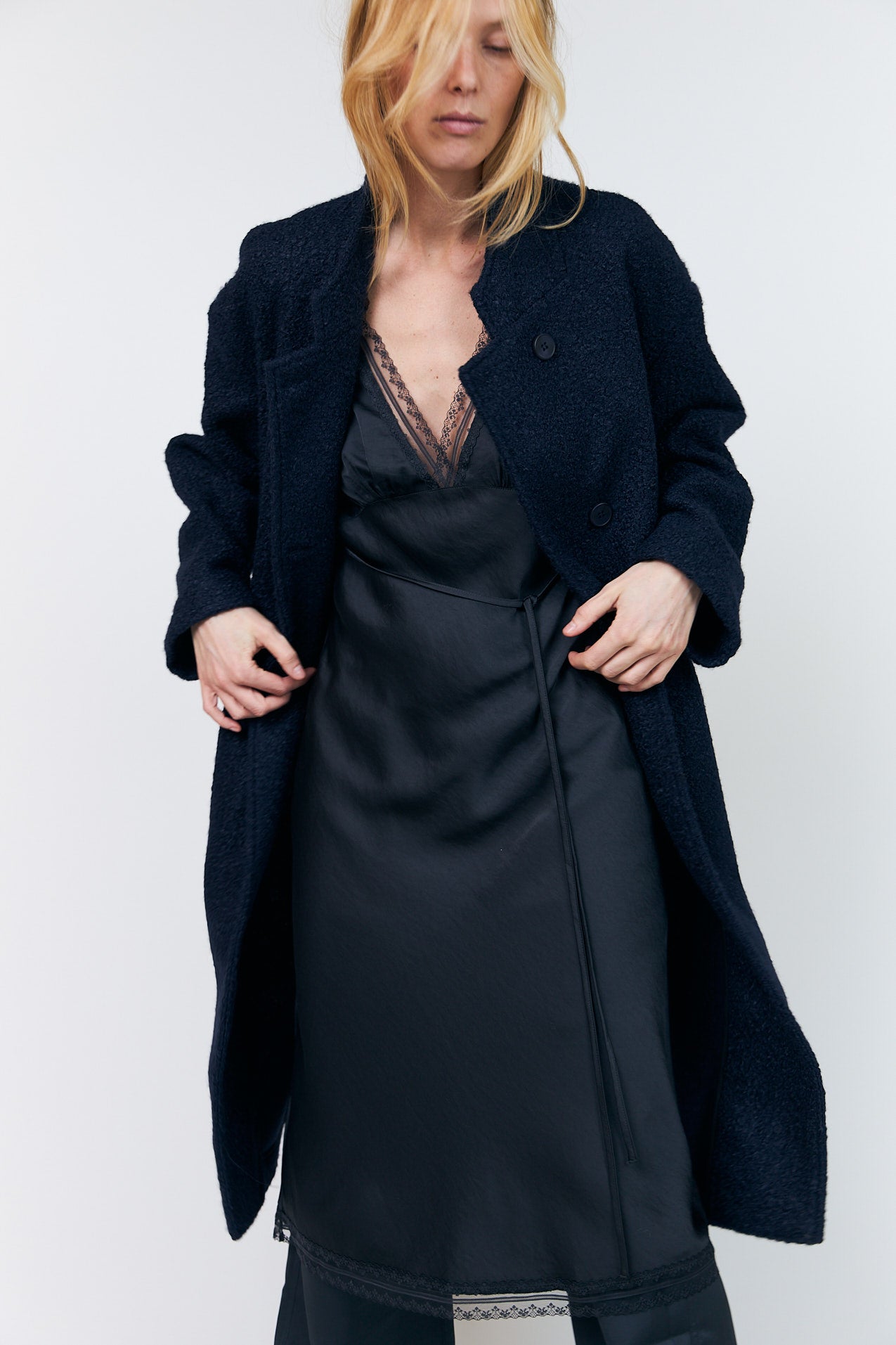 Lollys Laundry KayaLL Coat Outerwear 27 Dark Navy