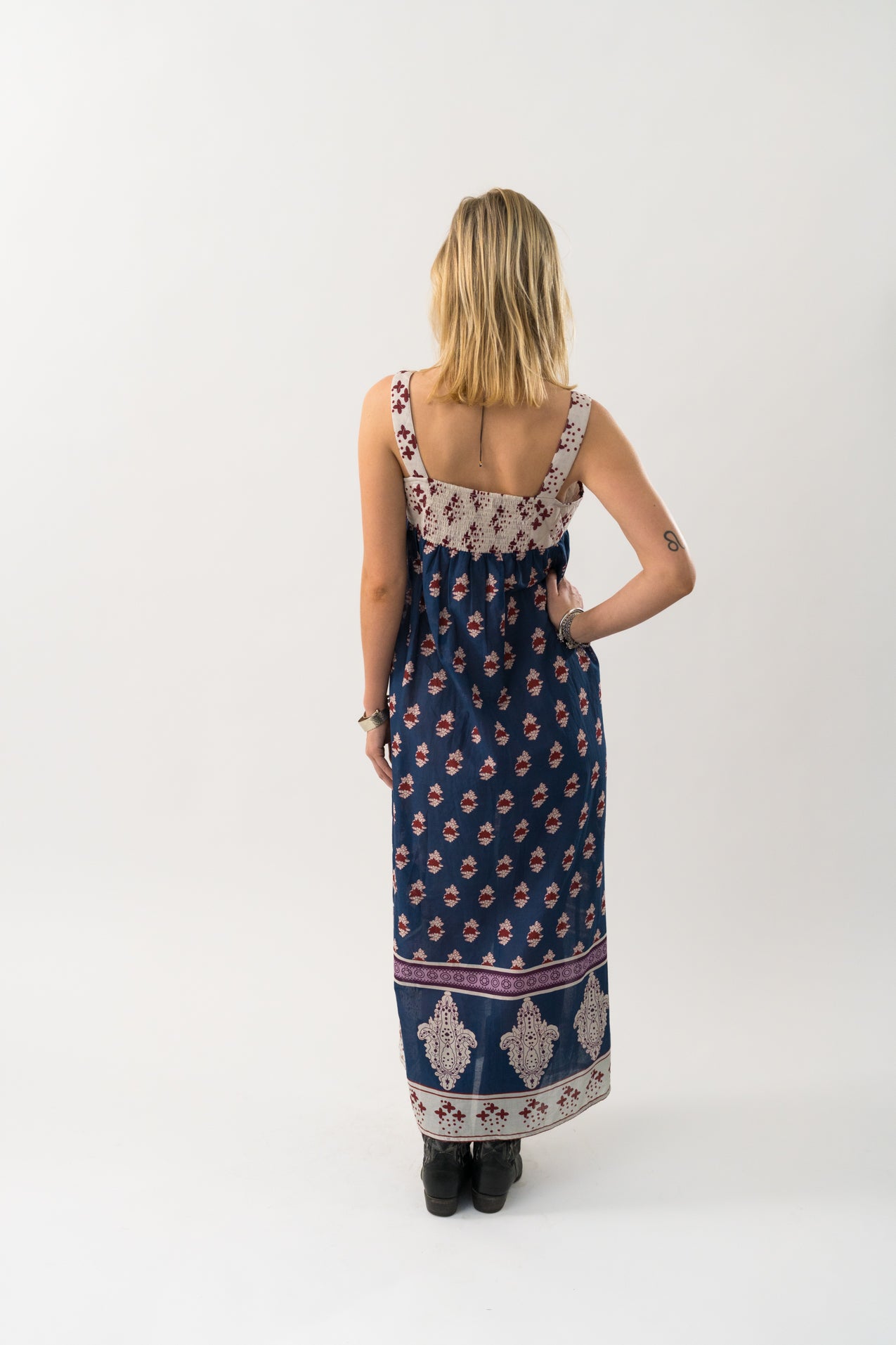 KiaLL Maxi Dress - Dark Blue