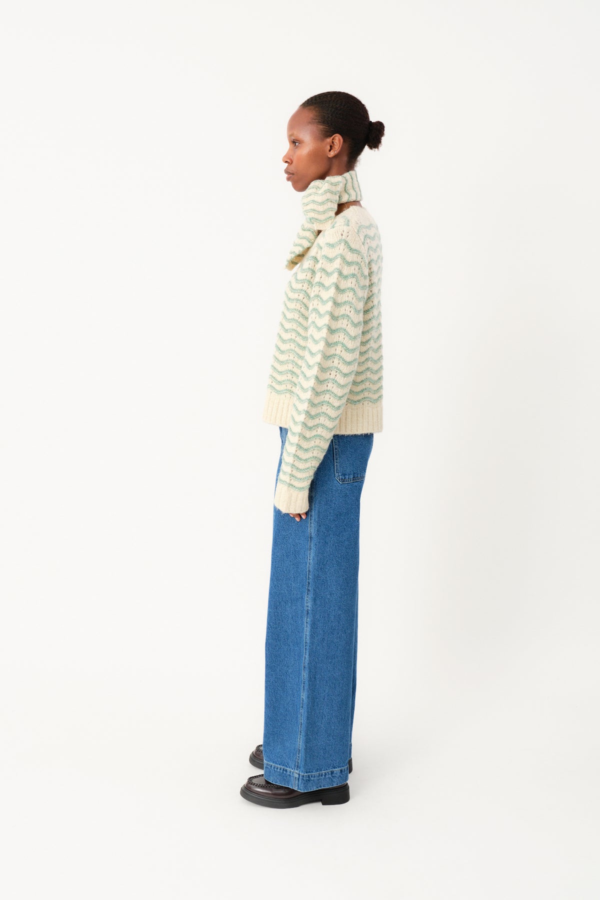 Lollys Laundry LanoLL Cardigan Knit Cardigan 49 Dusty Green