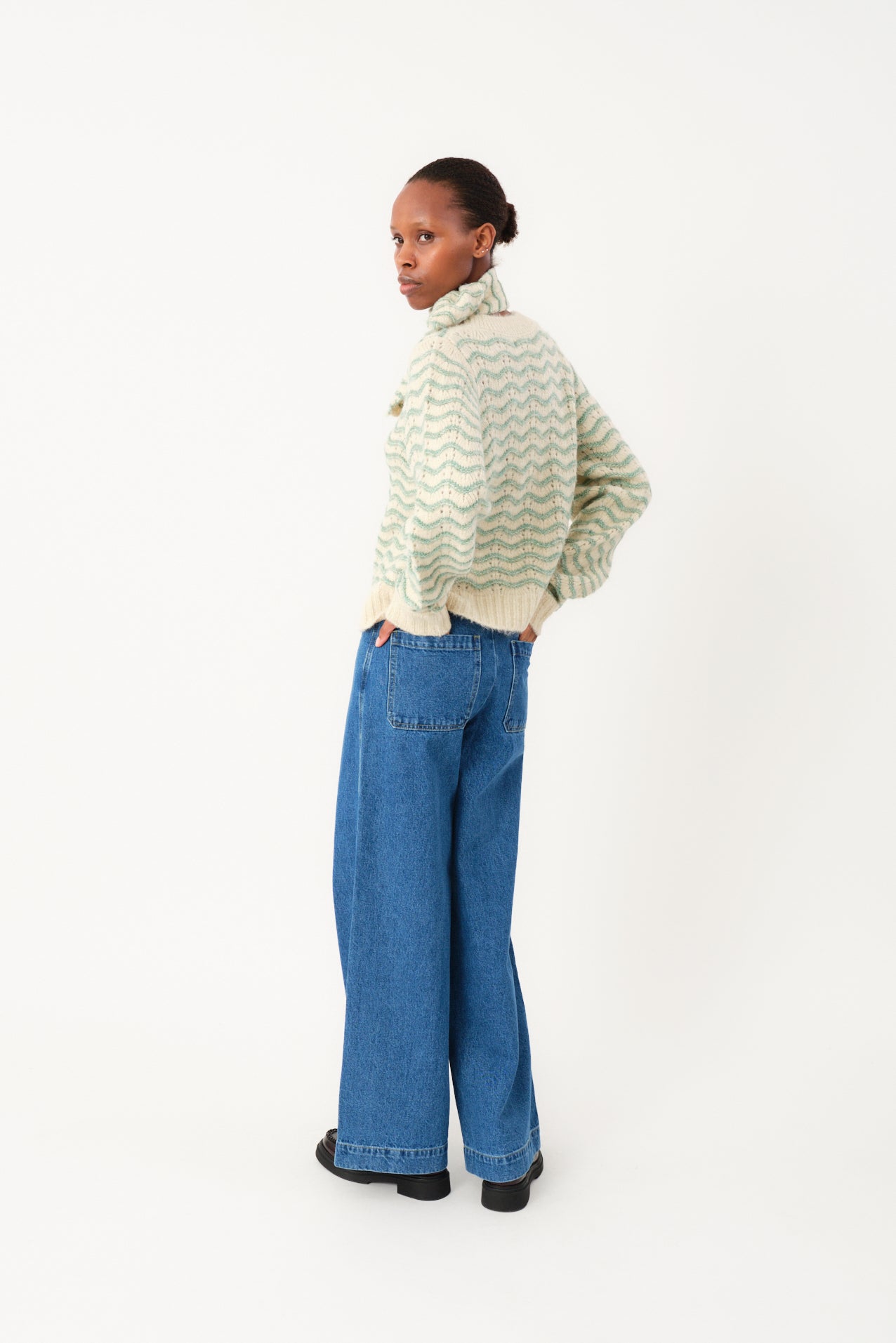 Lollys Laundry LanoLL Cardigan Knit Cardigan 49 Dusty Green