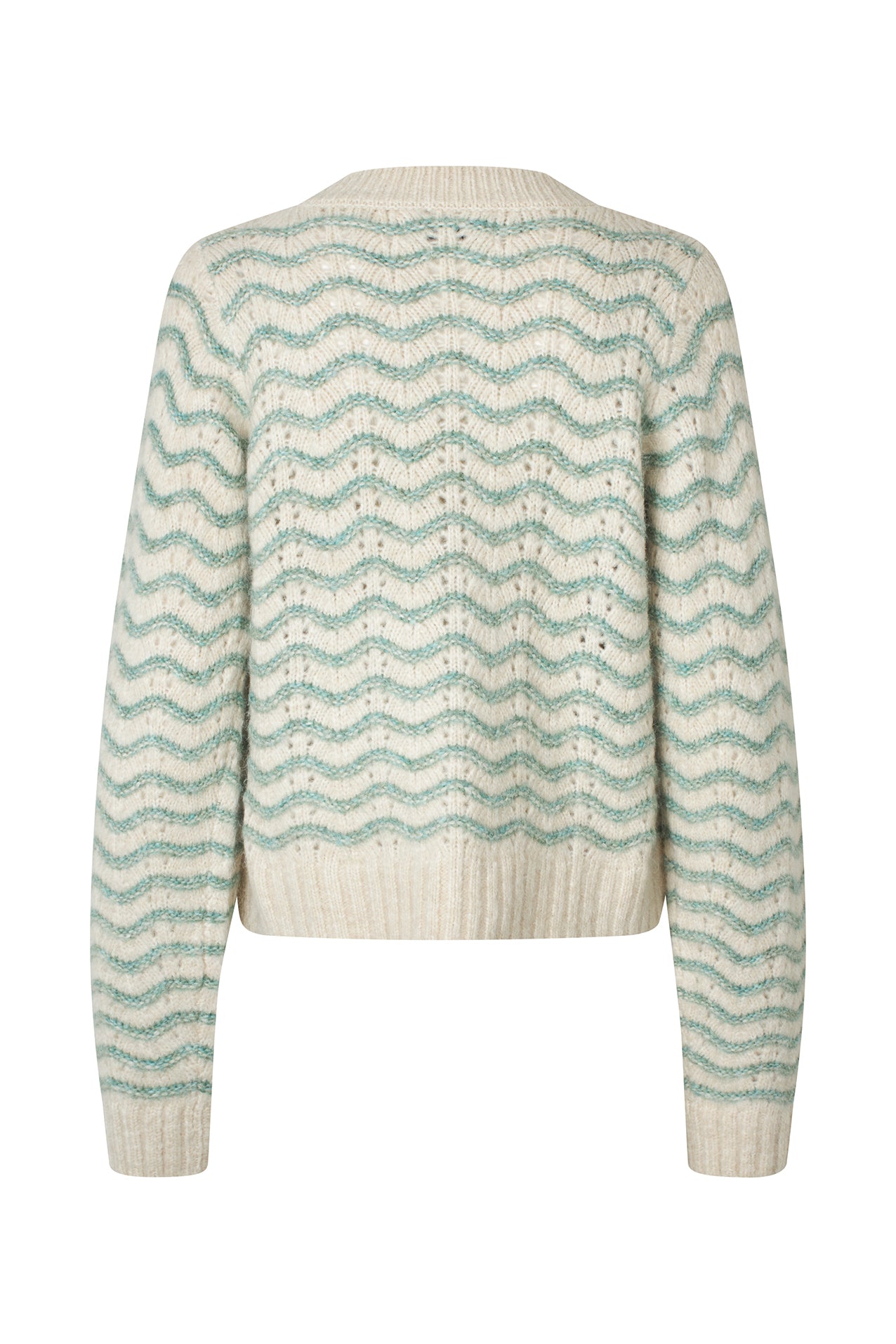 Lollys Laundry LanoLL Cardigan Knit Cardigan 49 Dusty Green